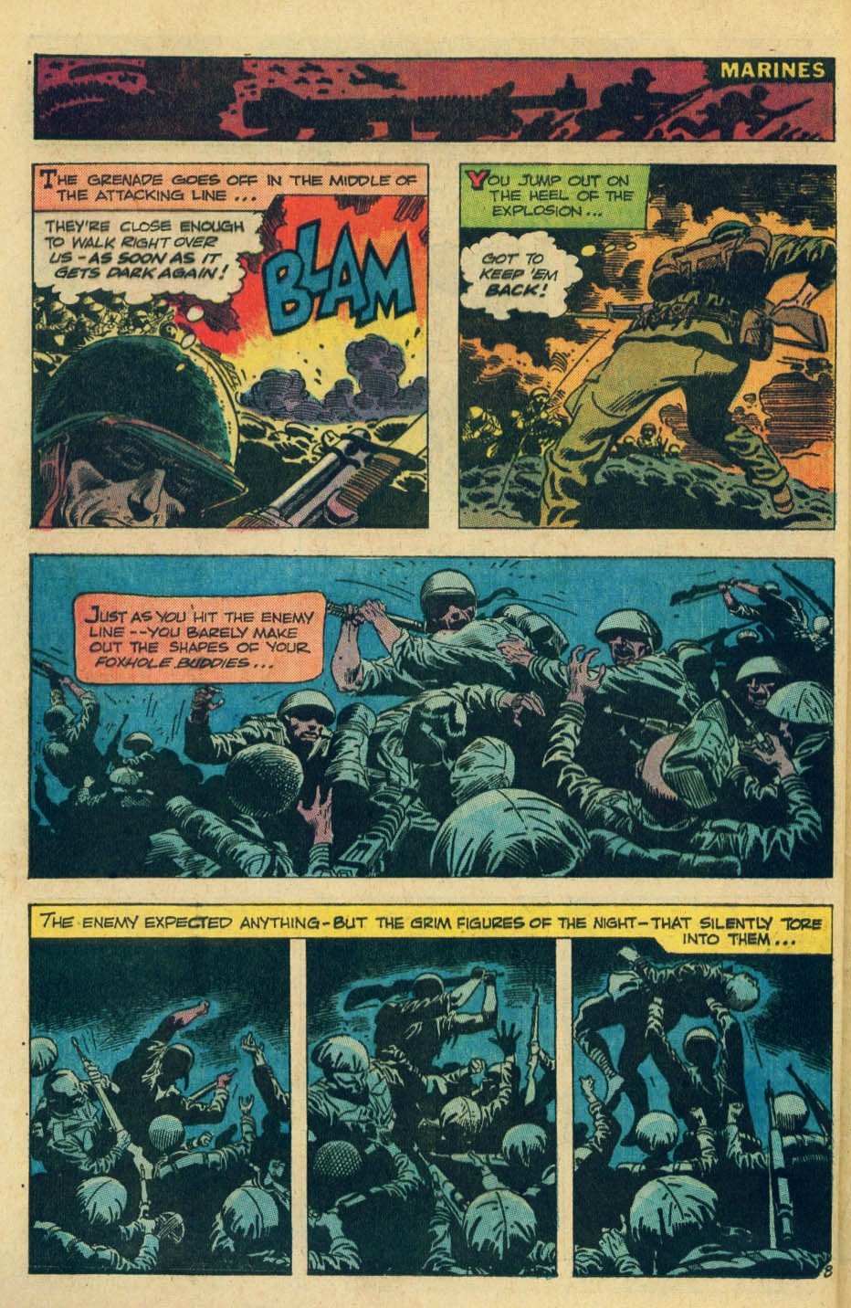Read online G.I. Combat (1952) comic -  Issue #154 - 36