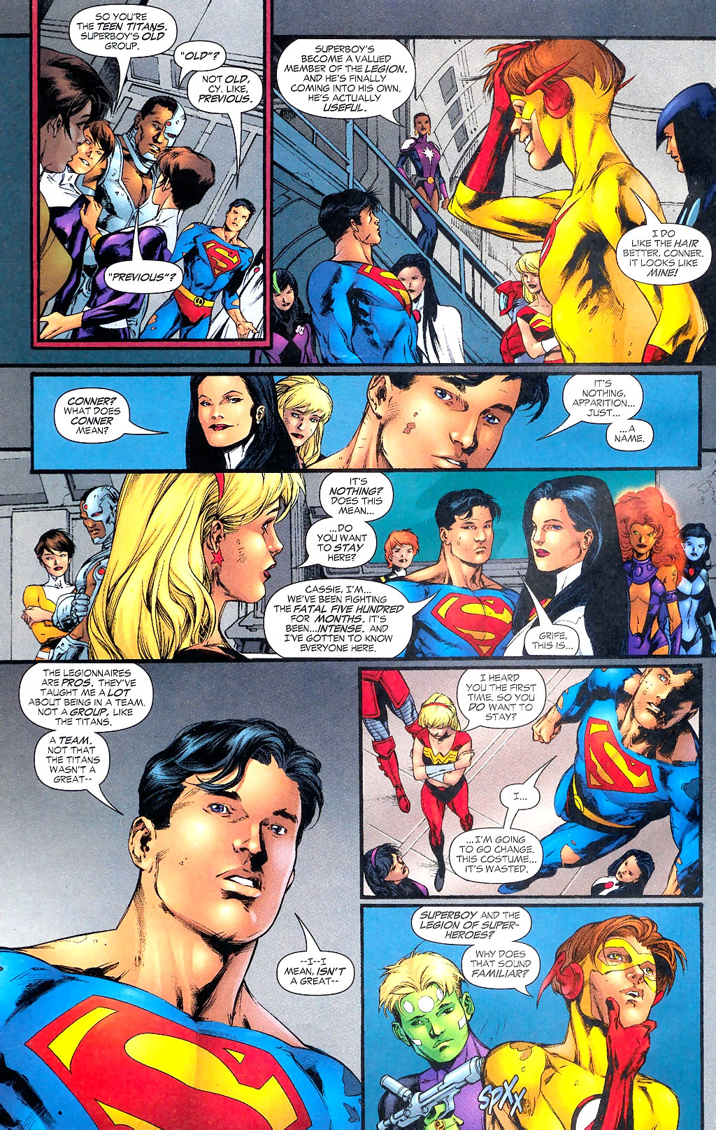 Read online Teen Titans/Legion Special comic -  Issue # Full - 9