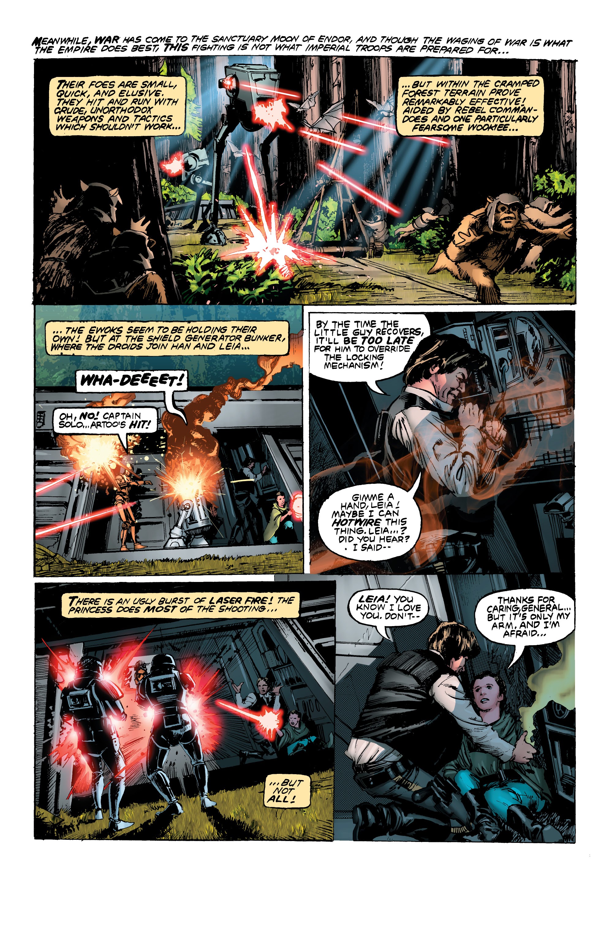 Read online Star Wars: The Original Trilogy: The Movie Adaptations comic -  Issue # TPB (Part 4) - 7