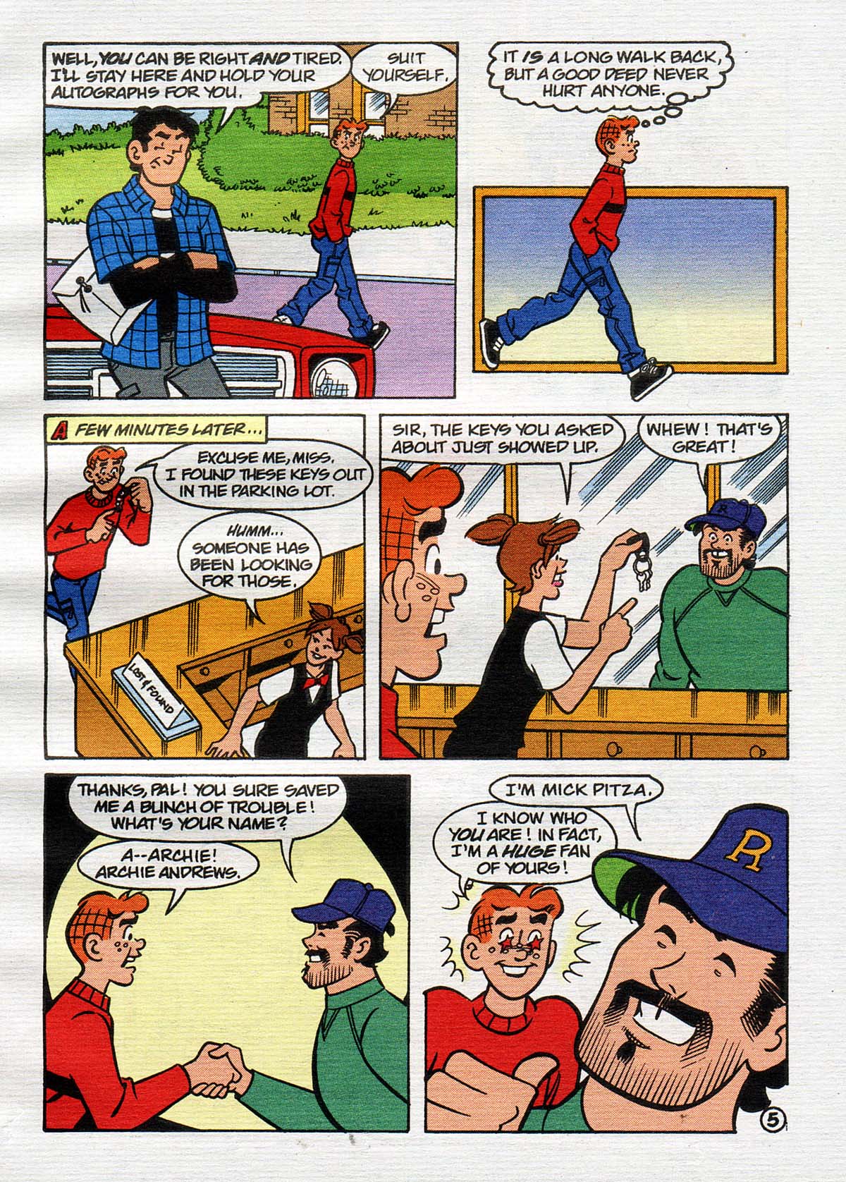 Read online Archie Digest Magazine comic -  Issue #209 - 7