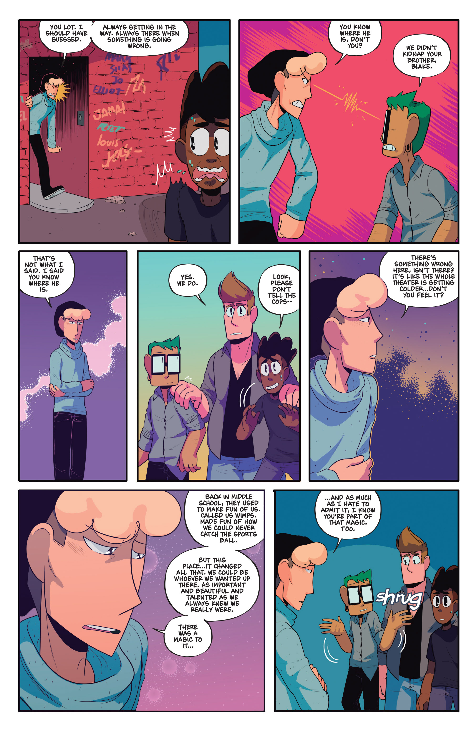 Read online The Backstagers comic -  Issue #8 - 10