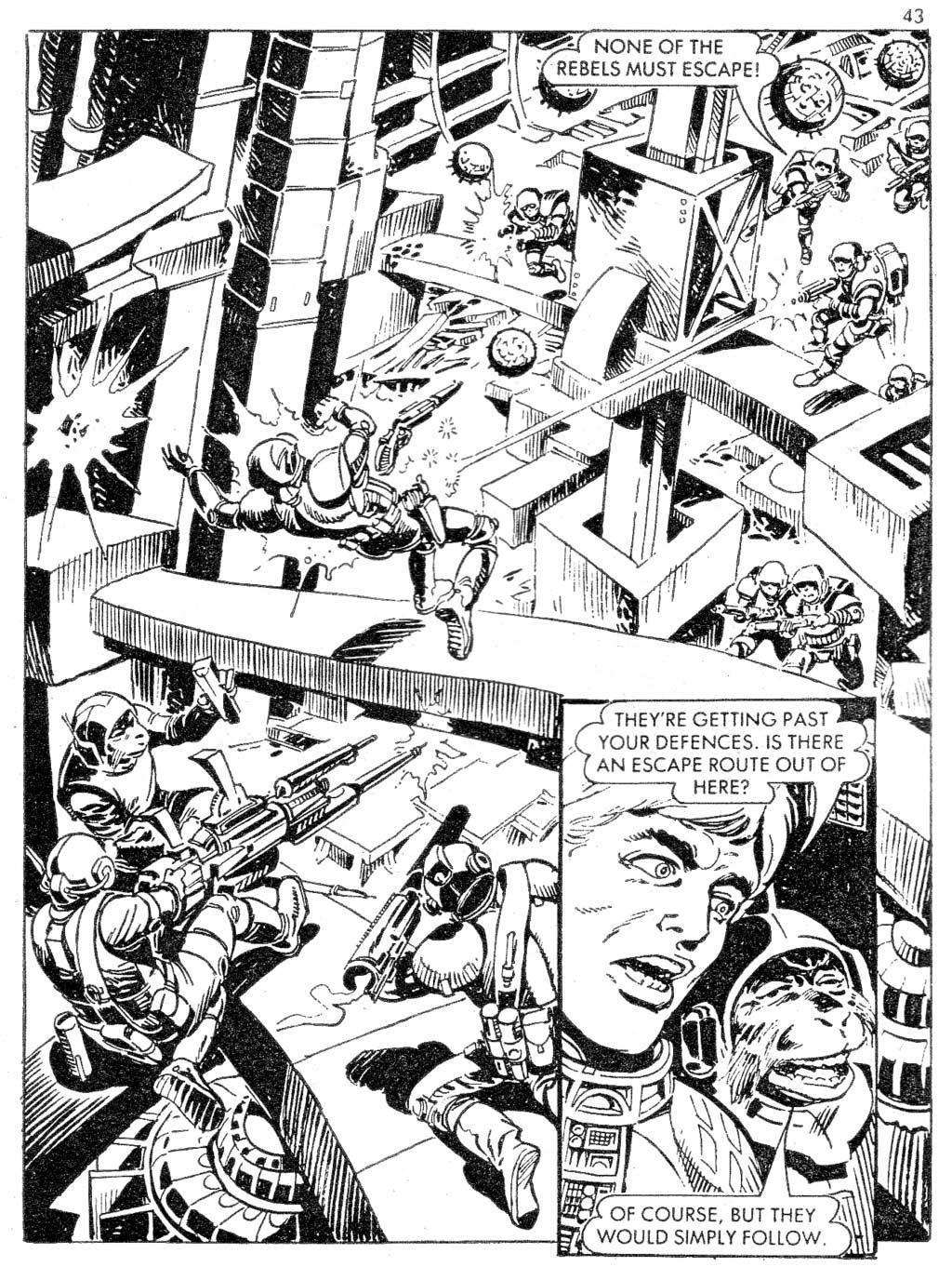 Read online Starblazer comic -  Issue #159 - 43