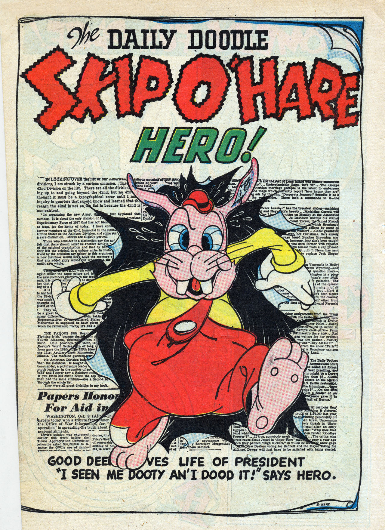 Read online Comedy Comics (1942) comic -  Issue #13 - 59