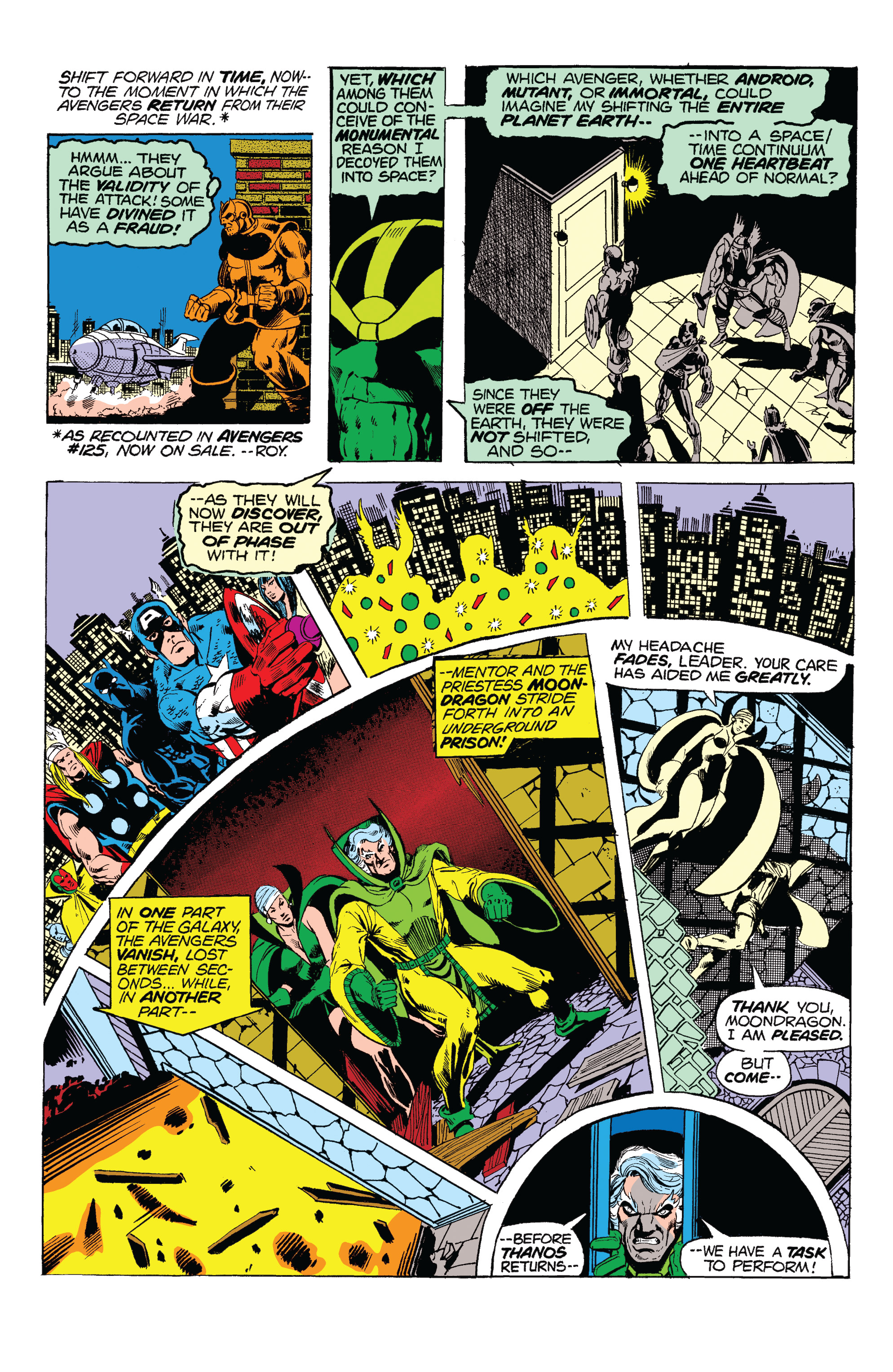 Read online Marvel-Verse: Thanos comic -  Issue # TPB - 33