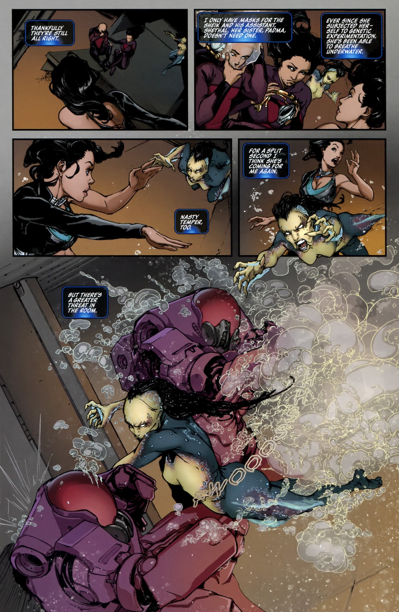 Read online Michael Turner's Fathom comic -  Issue #7 - 21