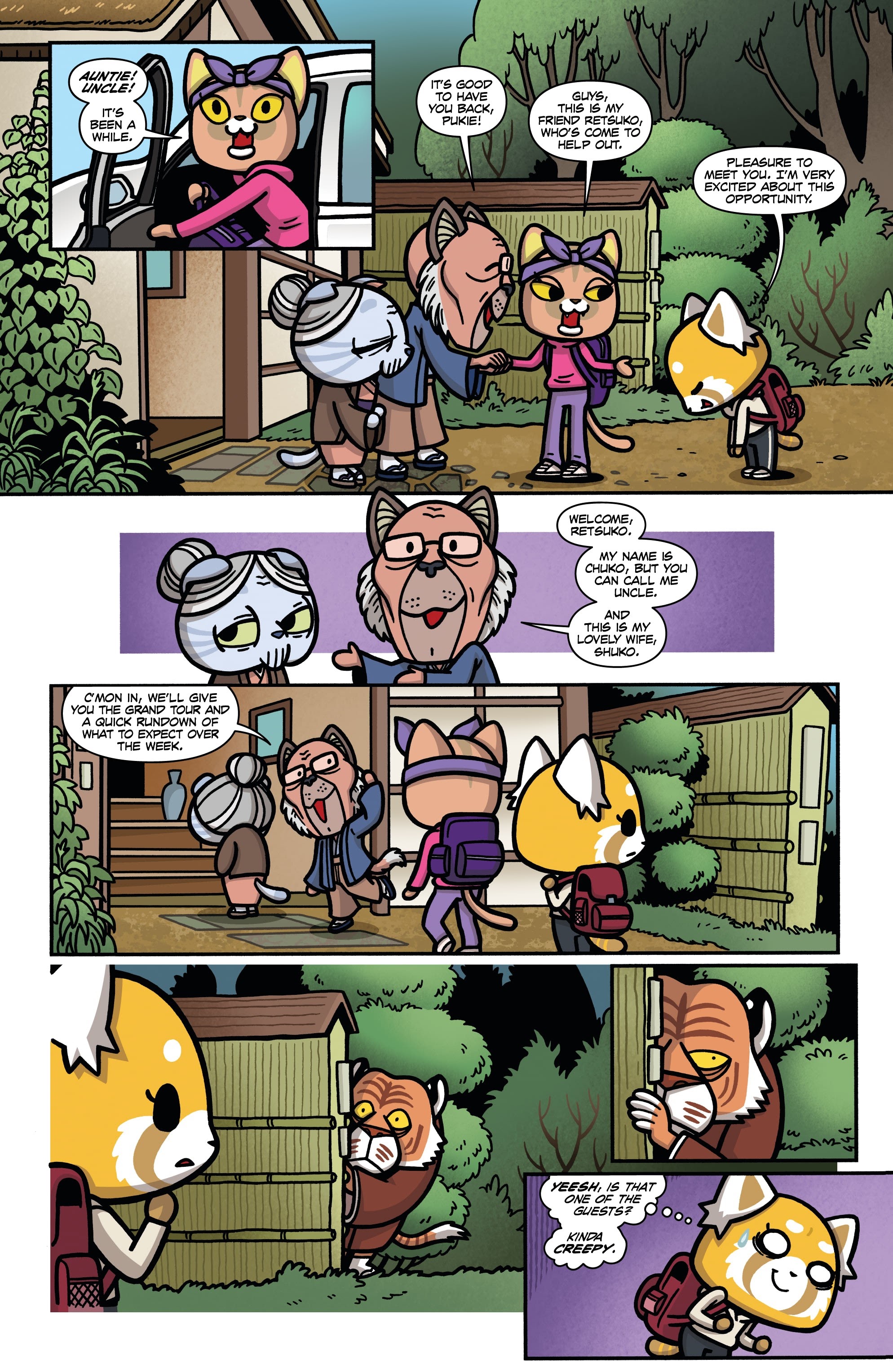 Read online Aggretsuko: Out of Office comic -  Issue #1 - 13