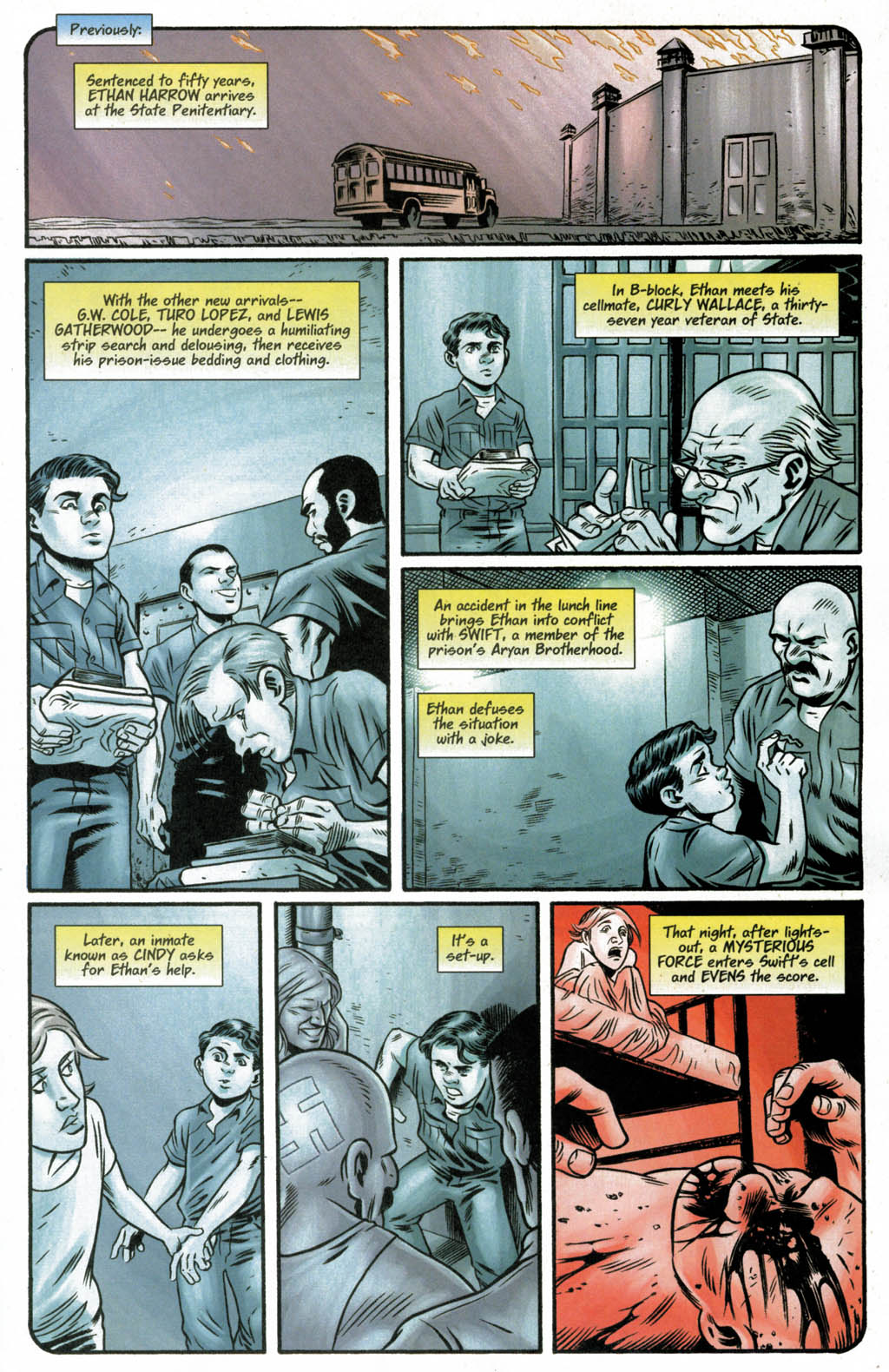 Read online Hard Time comic -  Issue #3 - 2