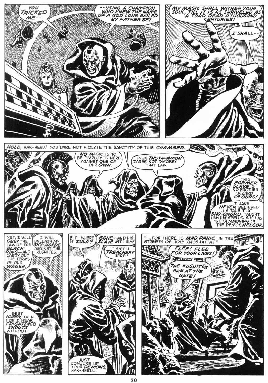 The Savage Sword Of Conan issue 206 - Page 21