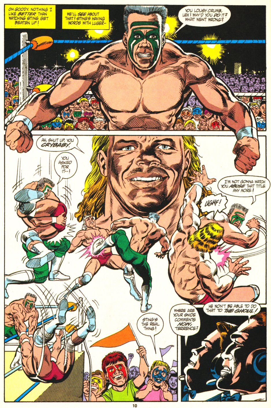 Read online WCW World Championship Wrestling comic -  Issue #2 - 9