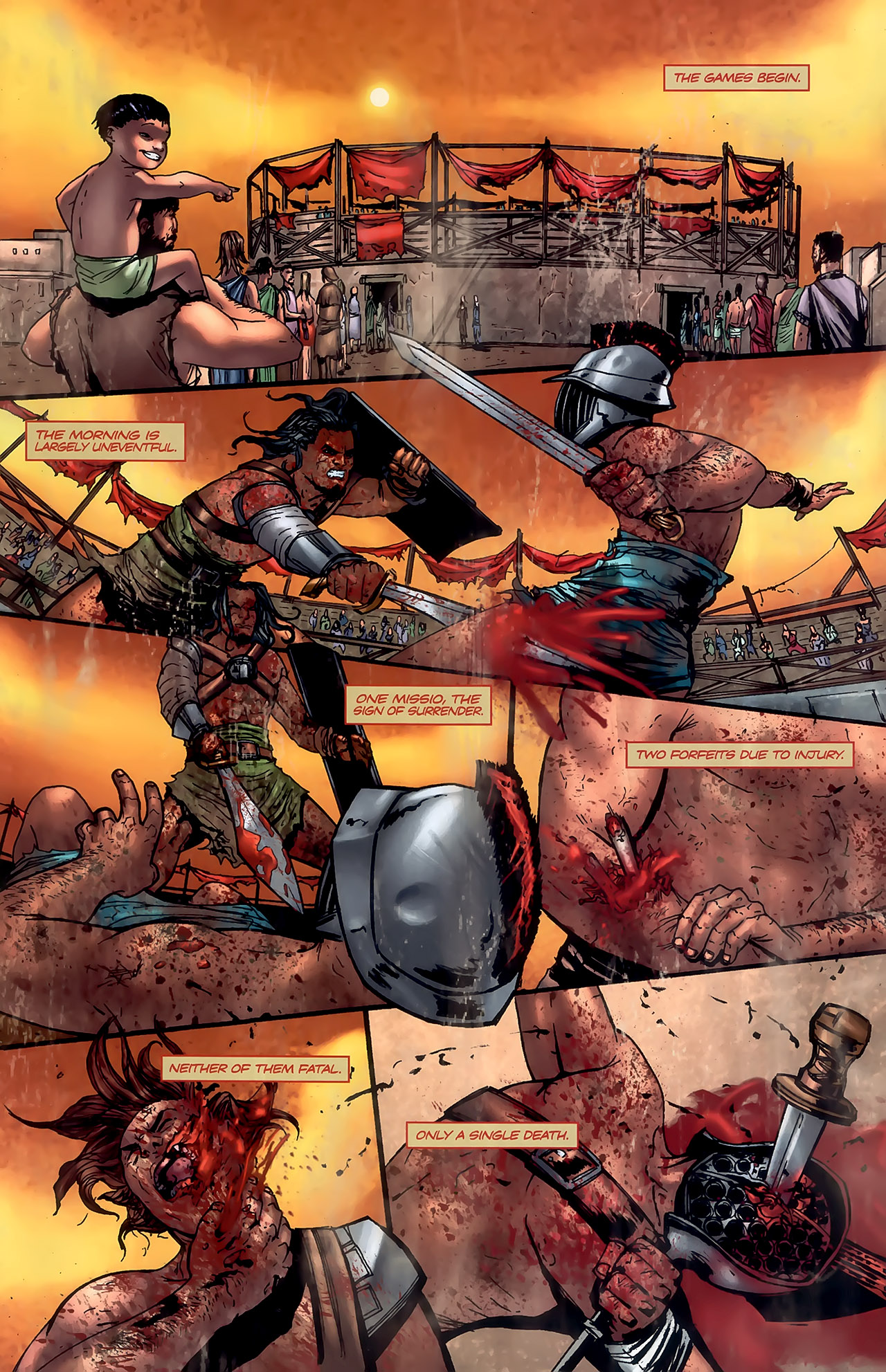 Read online Spartacus comic -  Issue #1 - 15