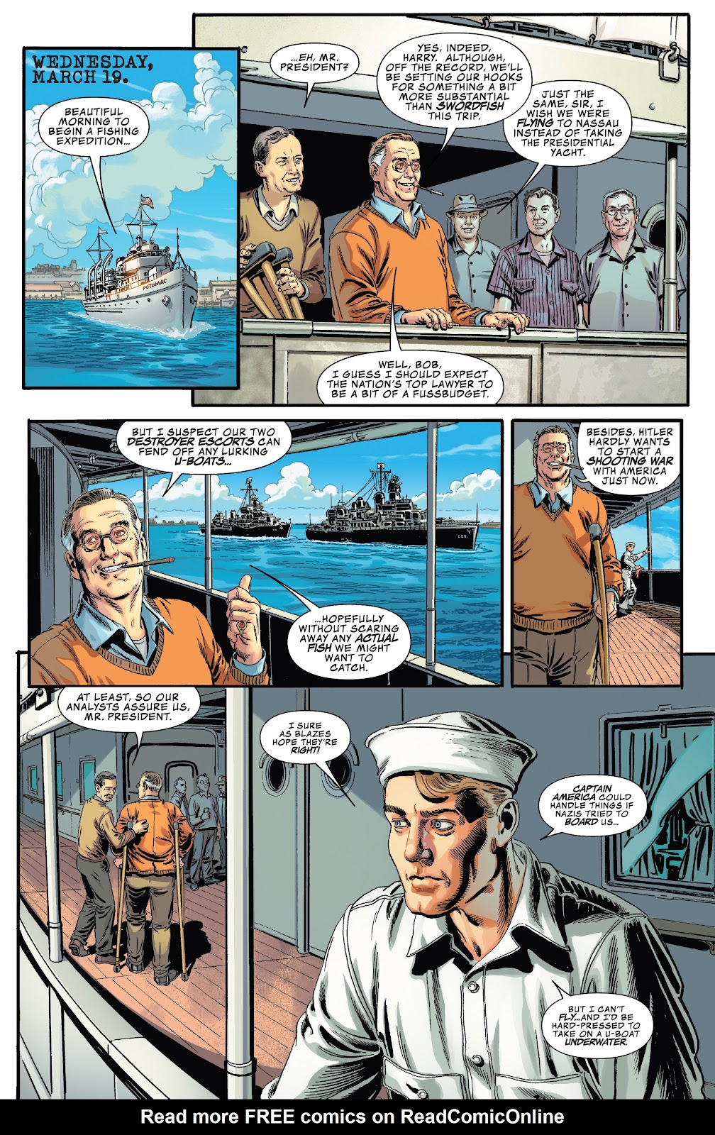 Captain America & the Invaders: Bahamas Triangle issue Full - Page 10