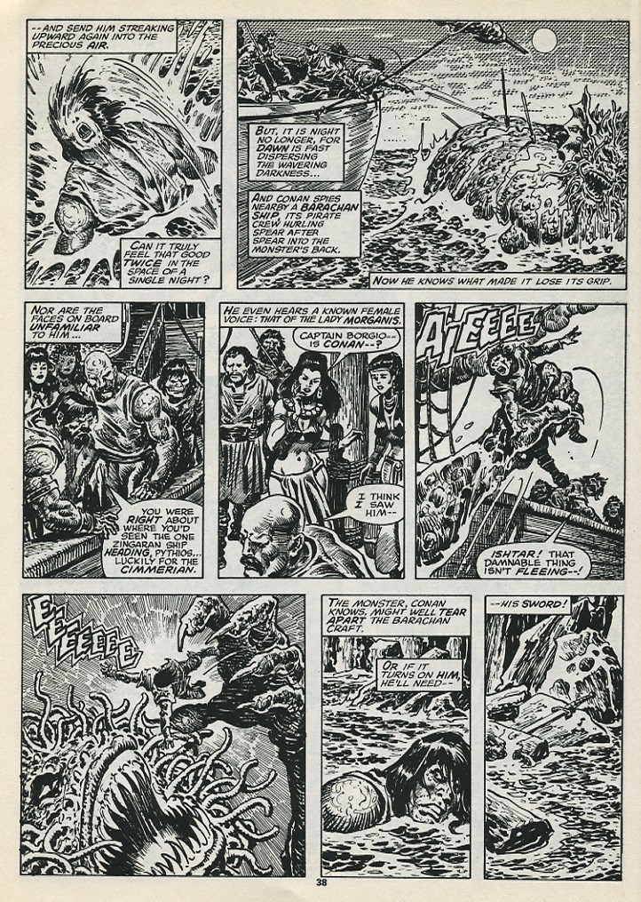 Read online The Savage Sword Of Conan comic -  Issue #199 - 40