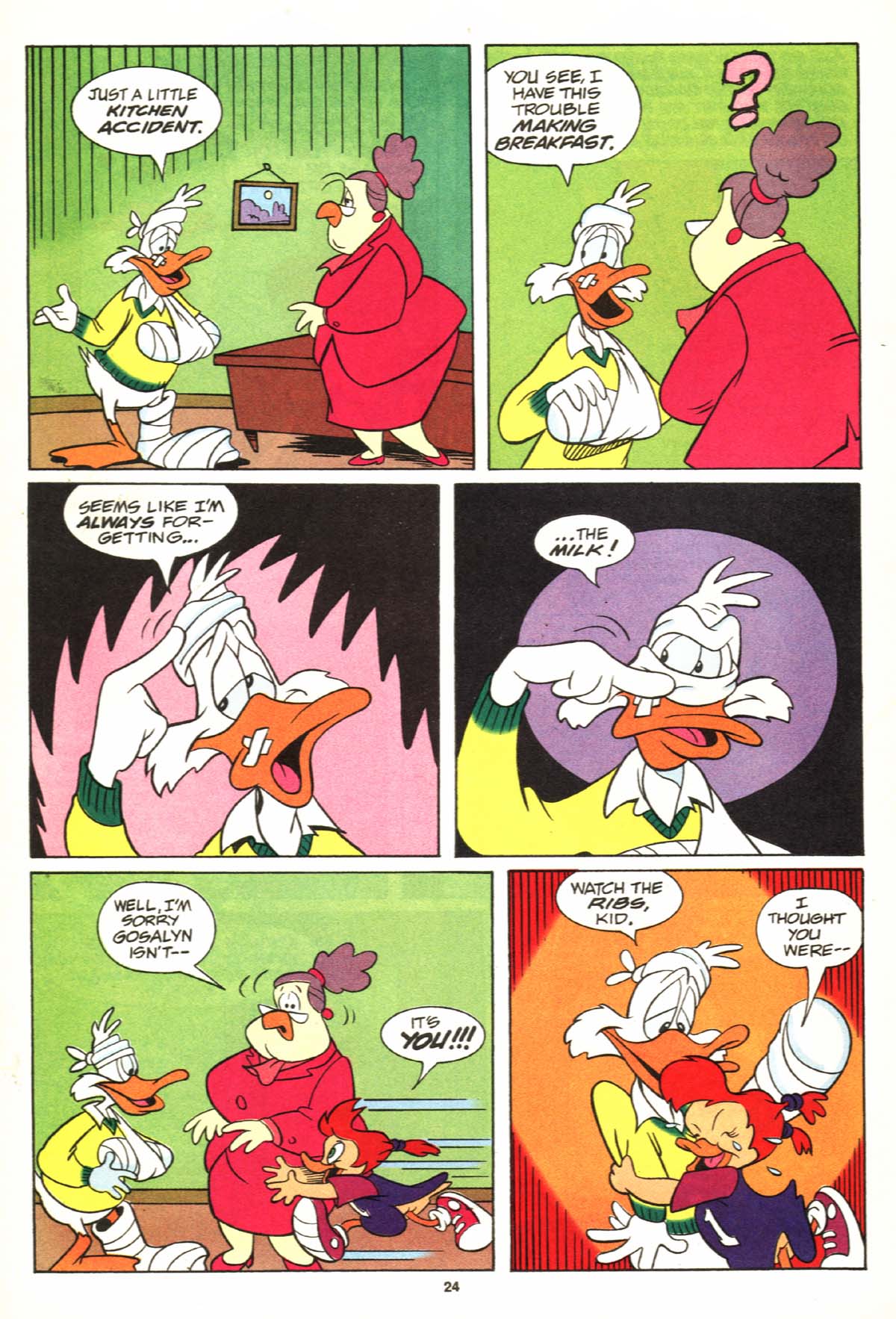 Read online Disney's Darkwing Duck Limited Series comic -  Issue #4 - 25