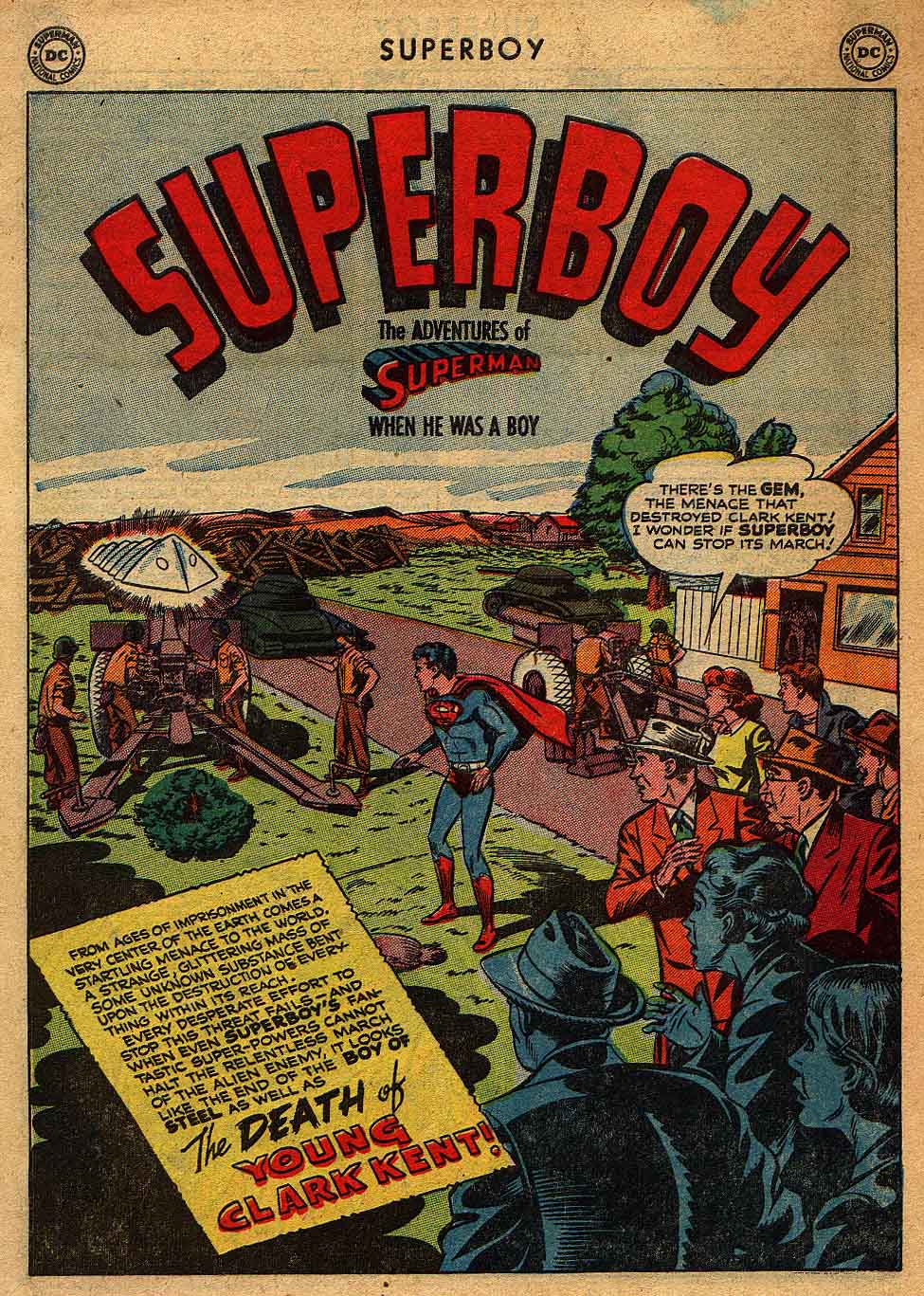 Read online Superboy (1949) comic -  Issue #19 - 2