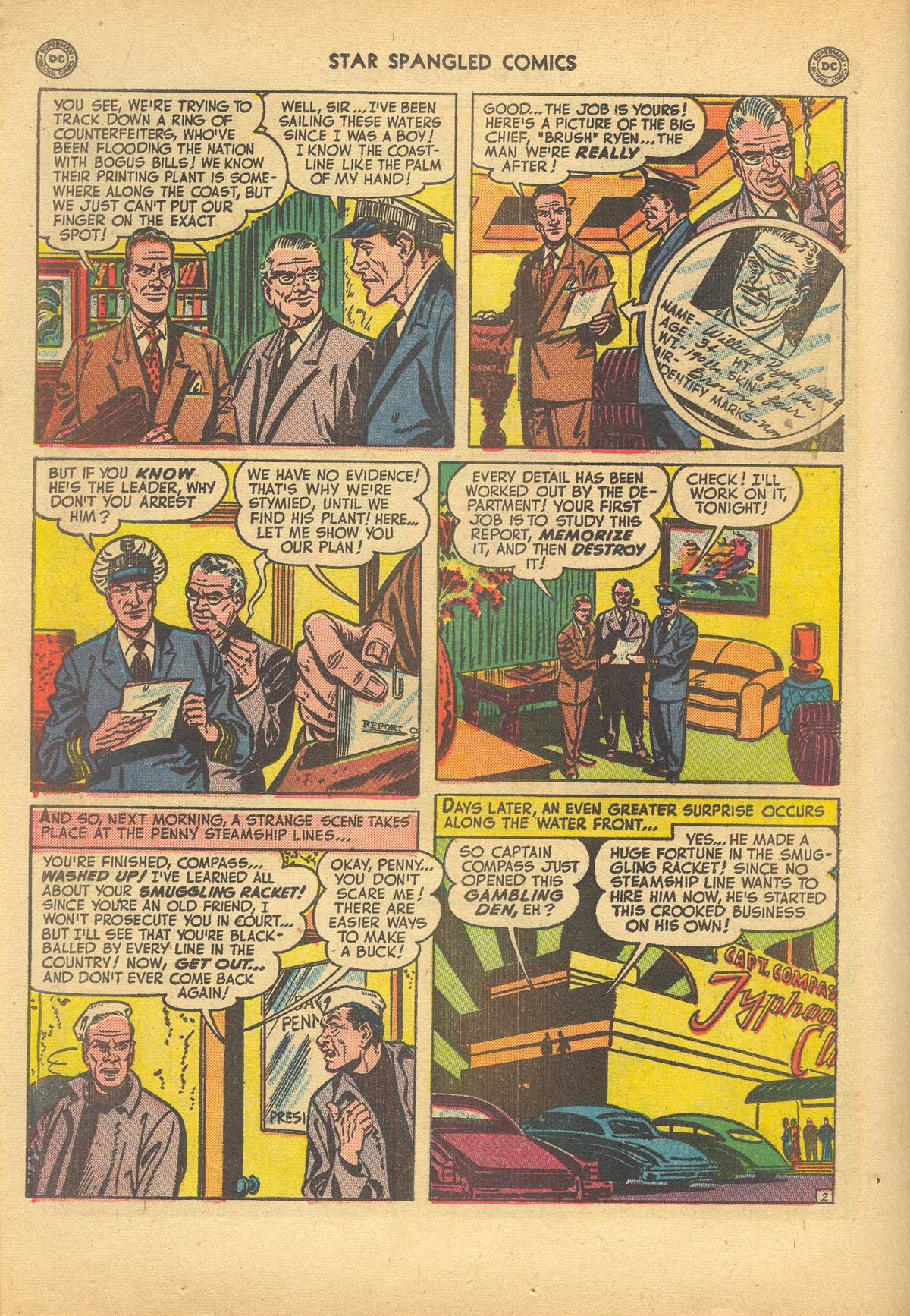 Read online Star Spangled Comics comic -  Issue #107 - 30