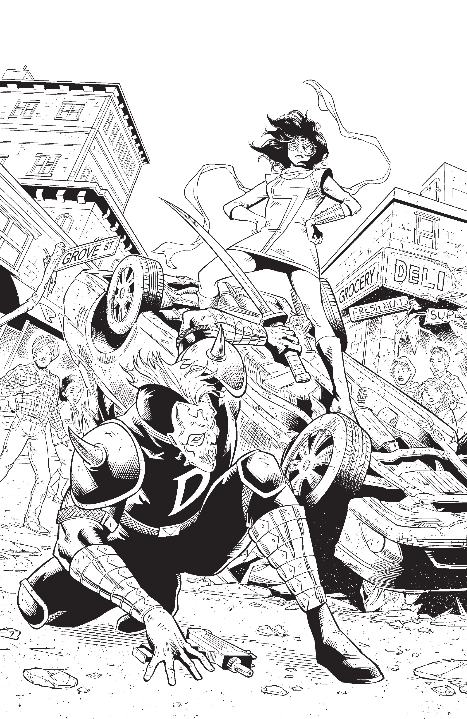 Read online Magnificent Ms. Marvel comic -  Issue # _Director 's Cut - 56