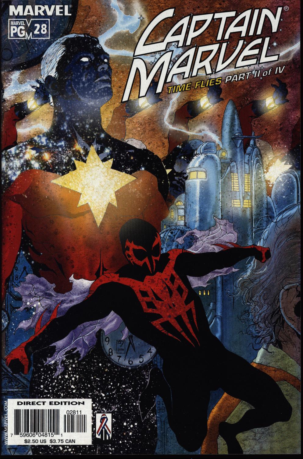 Read online Captain Marvel (1999) comic -  Issue #28 - 1