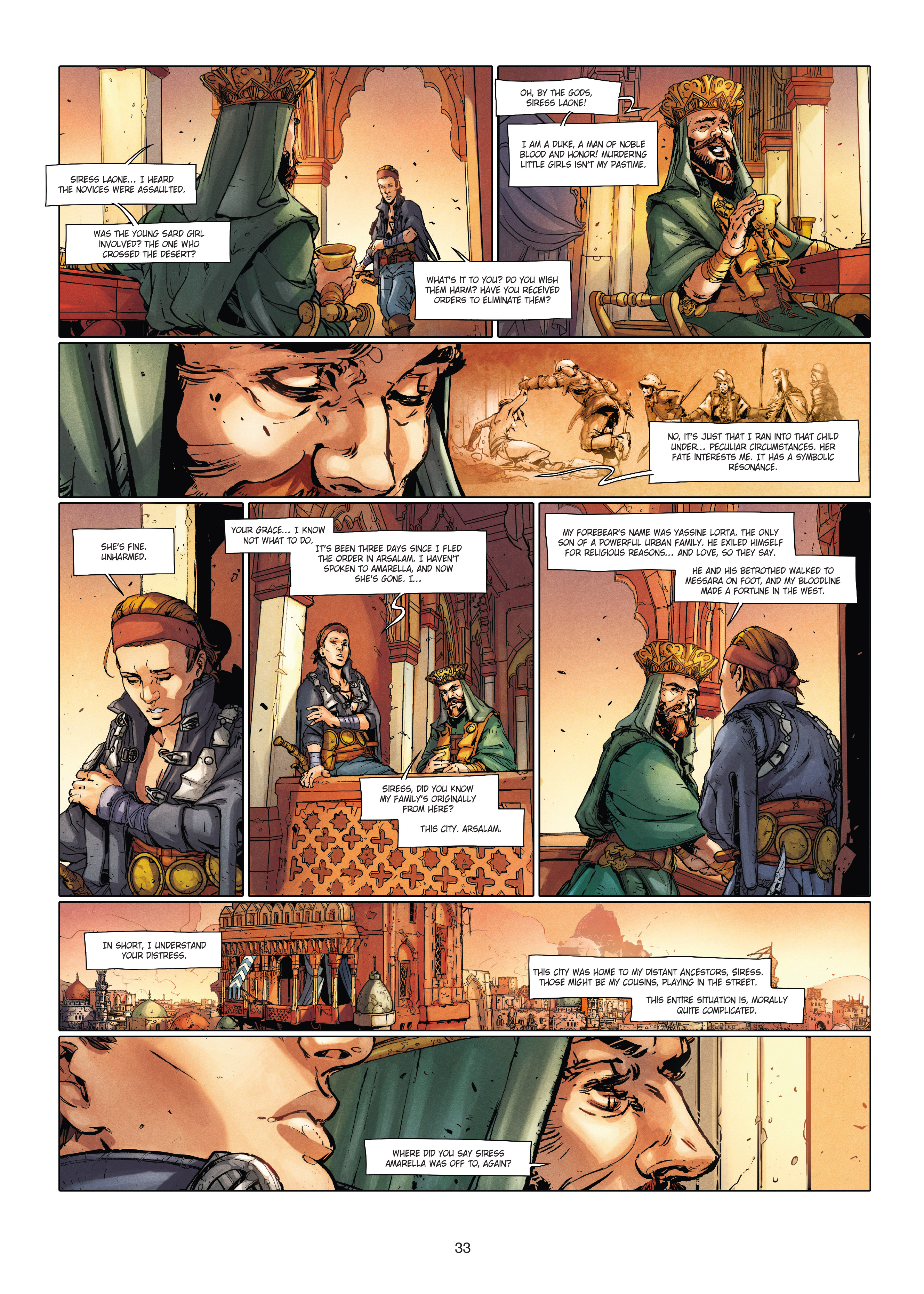 Read online Chronicles of the Dragon Knights comic -  Issue #20 - 33