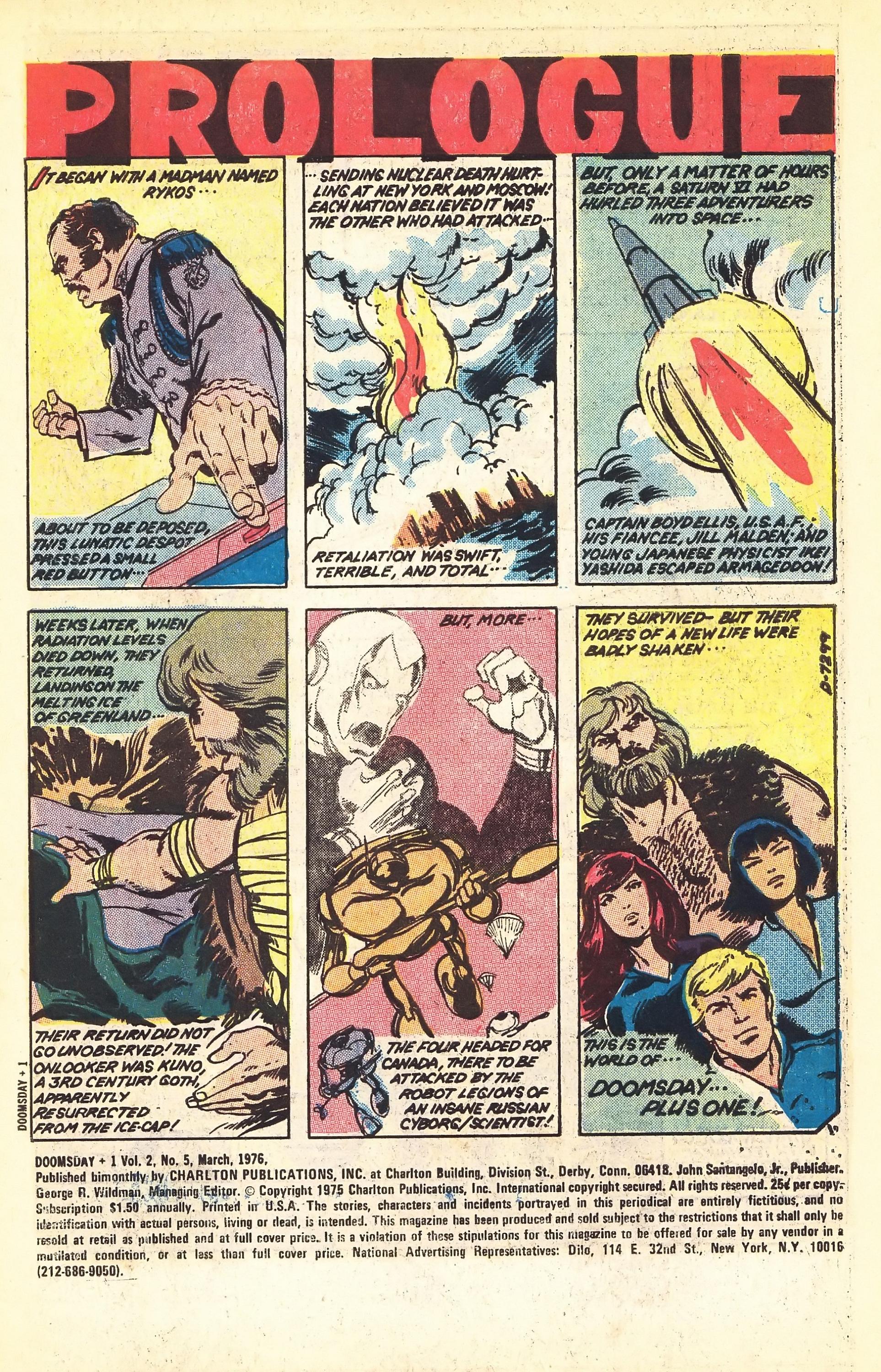 Read online Doomsday   1 (1975) comic -  Issue #5 - 3