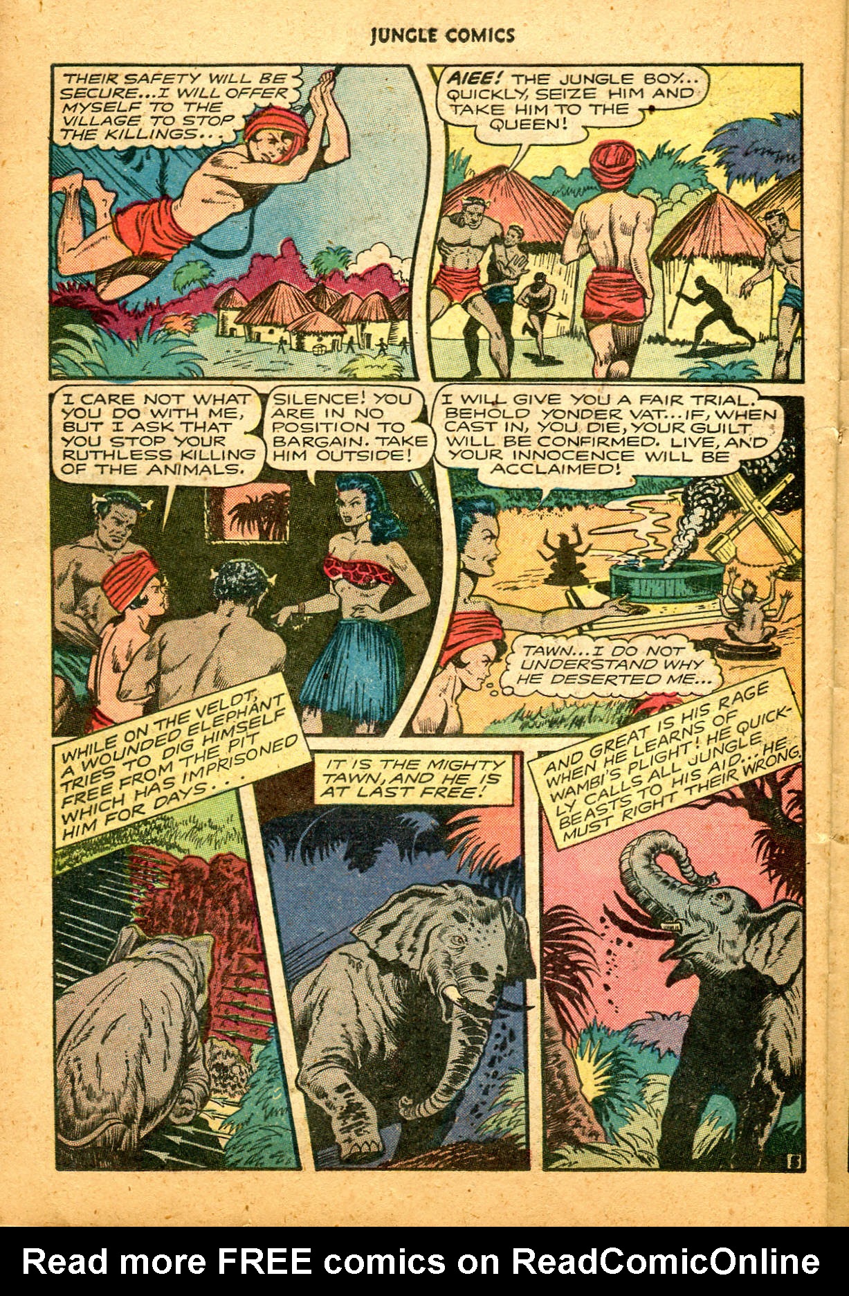 Read online Jungle Comics comic -  Issue #89 - 34
