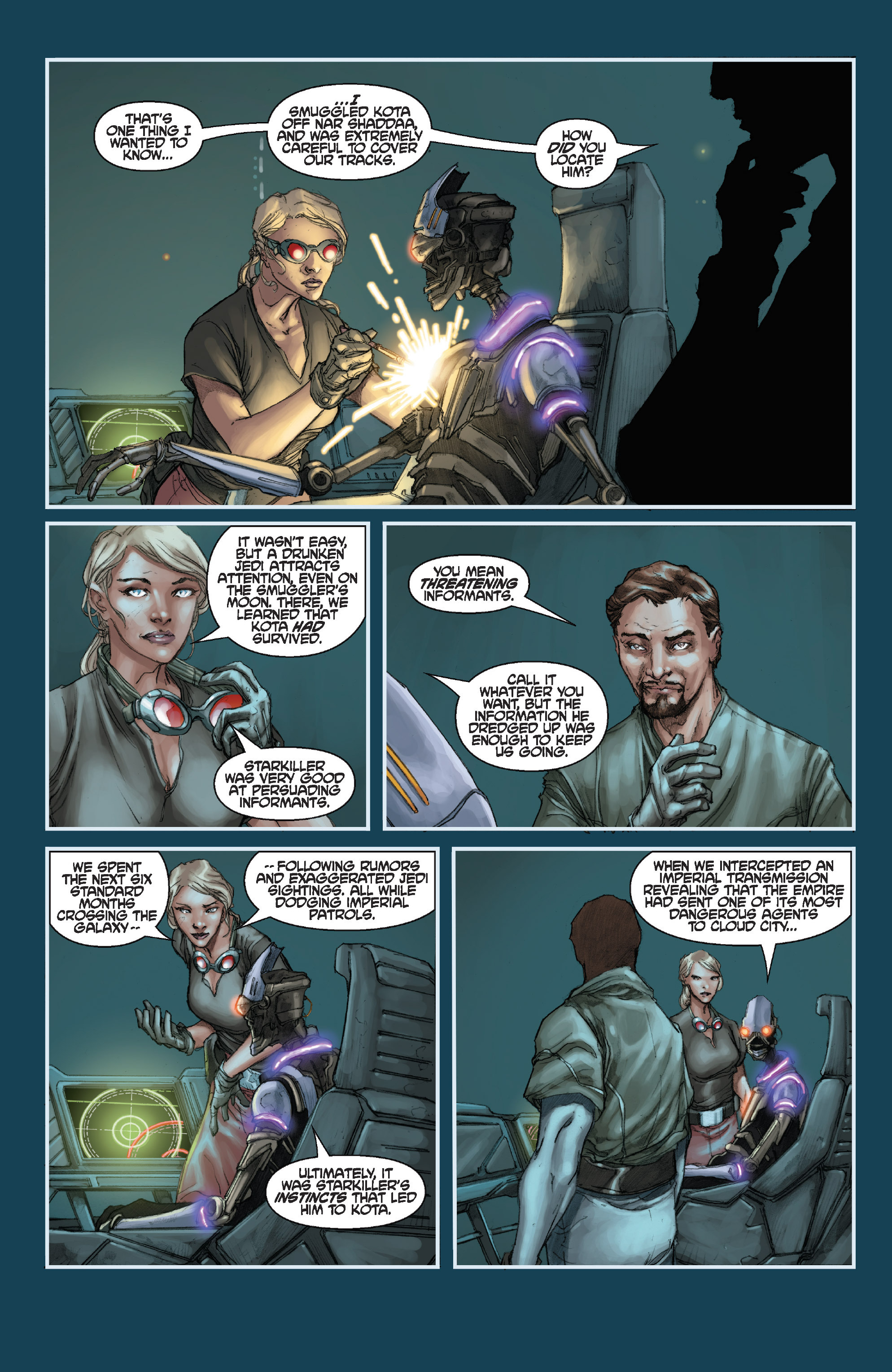 Read online Star Wars: The Force Unleashed comic -  Issue # Full - 61