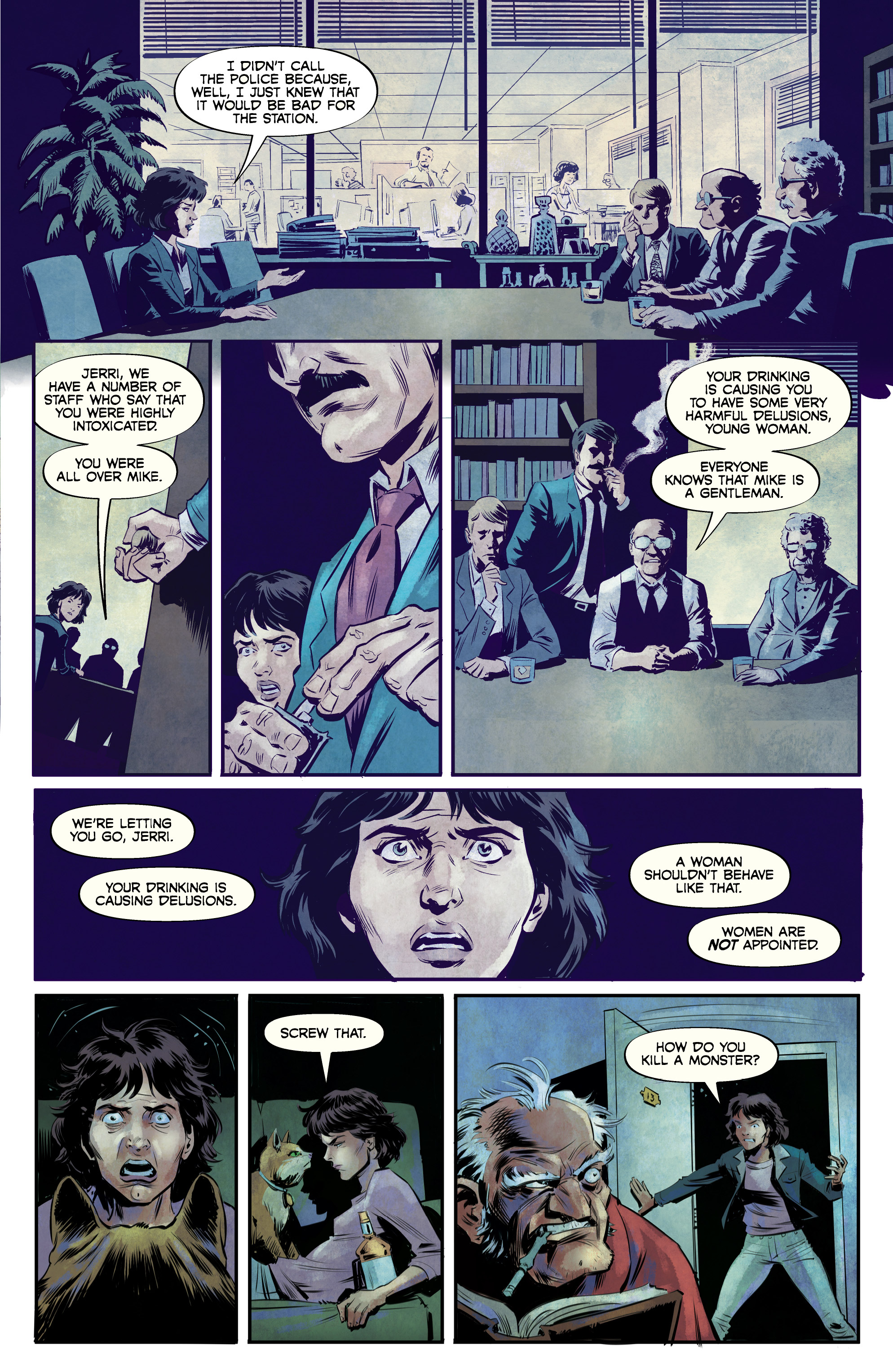 Read online Count Crowley: Reluctant Midnight Monster Hunter comic -  Issue #4 - 9