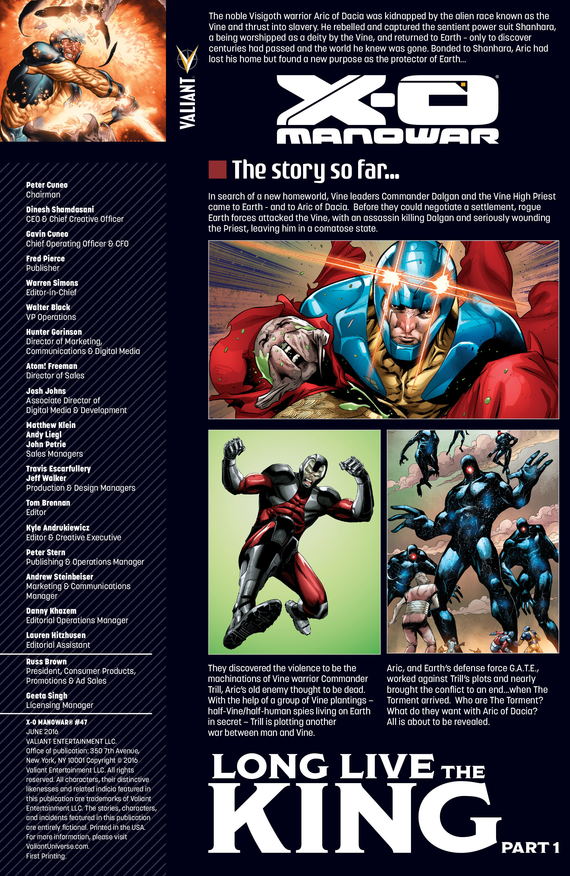 Read online X-O Manowar (2012) comic -  Issue #47 - 2