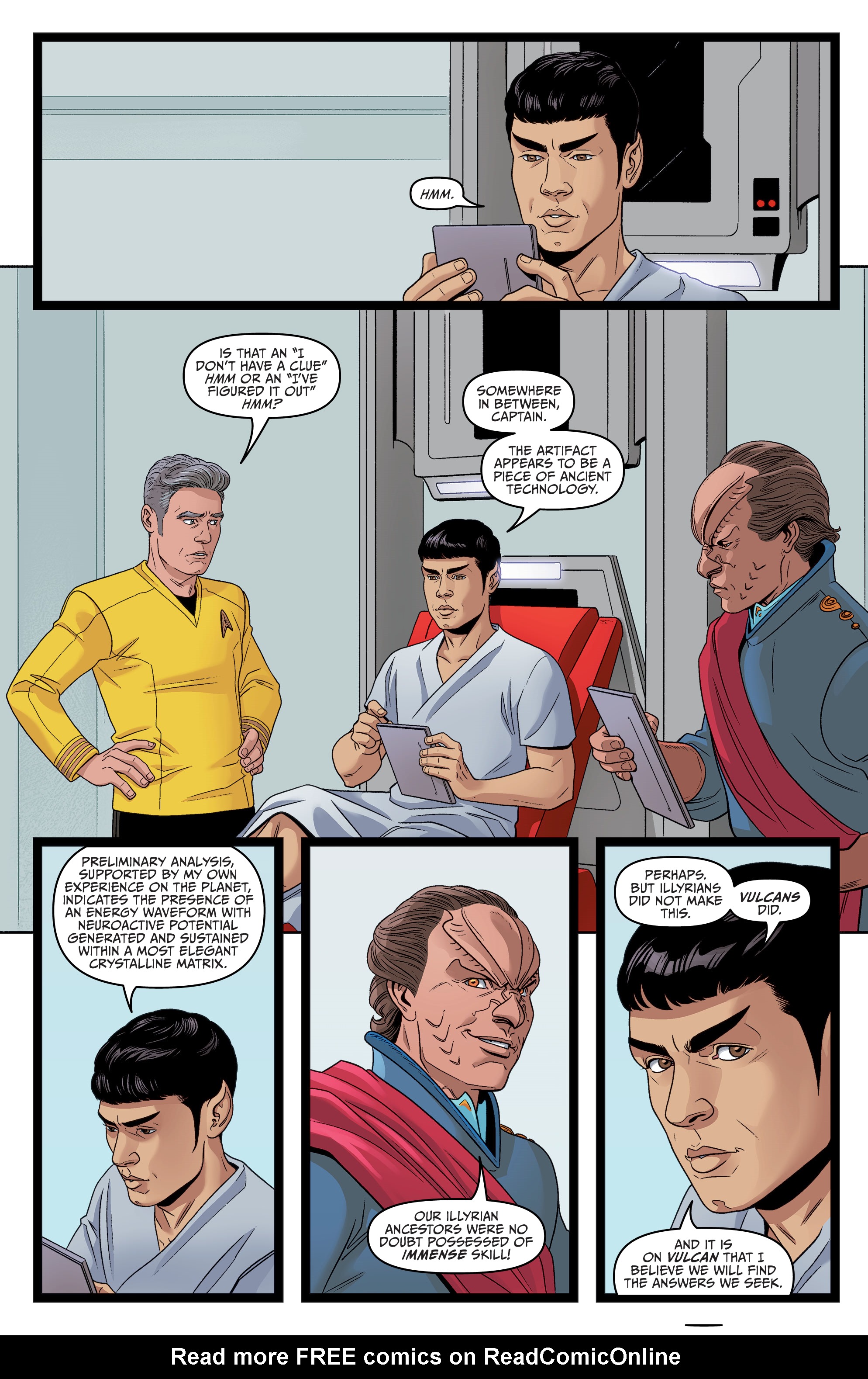 Read online Star Trek: Strange New Worlds - The Illyrian Enigma comic -  Issue #4 - 7