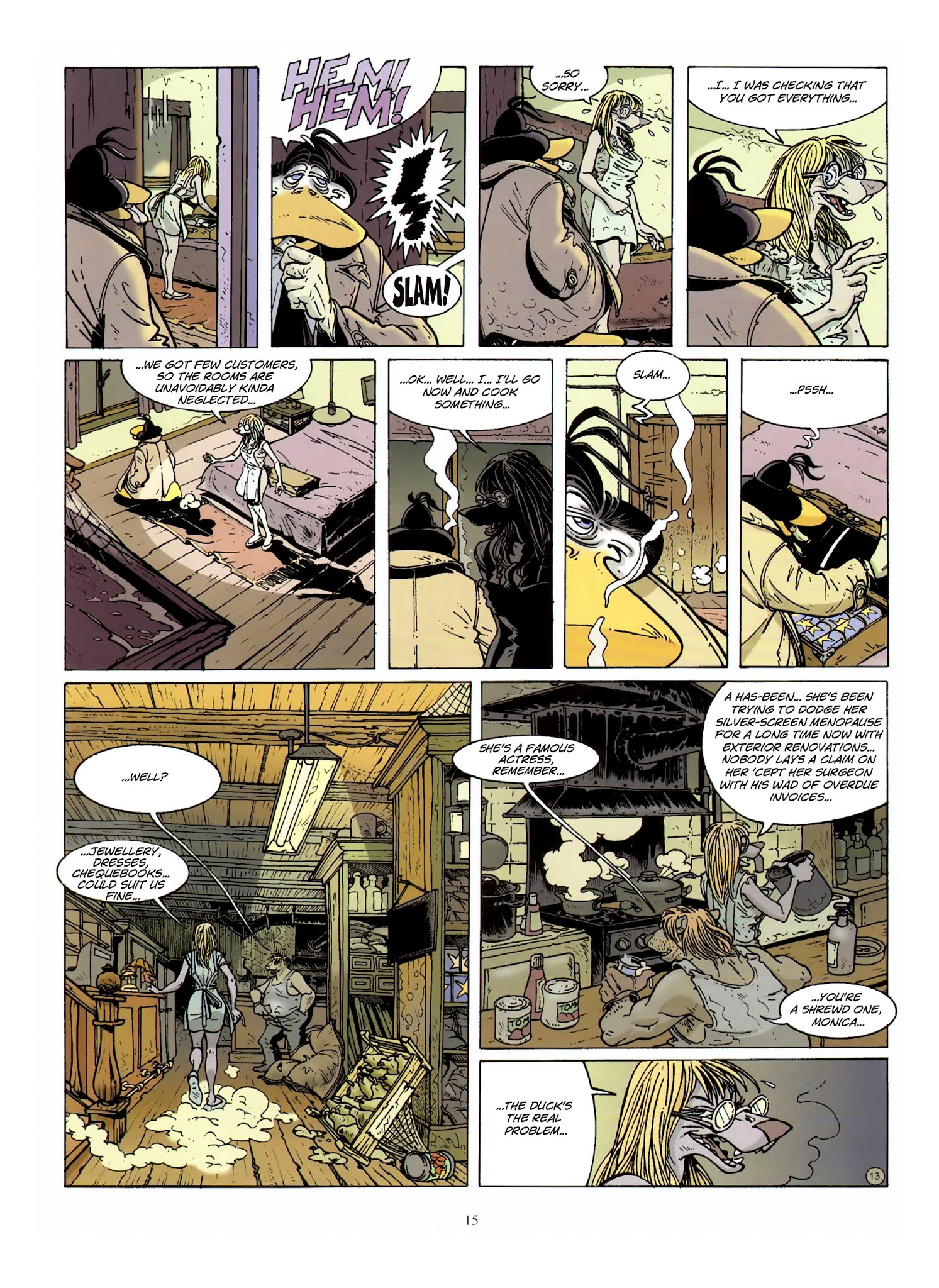 Read online Une enquête de l'inspecteur Canardo comic -  Issue #10 - 16