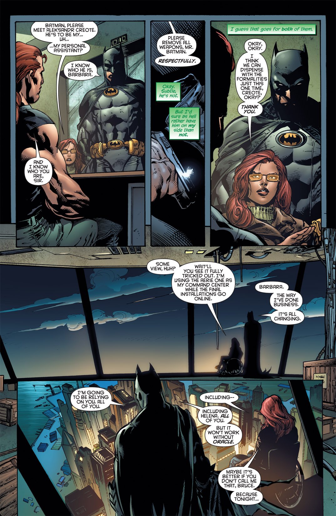 Read online Birds of Prey (2010) comic -  Issue #7 - 17