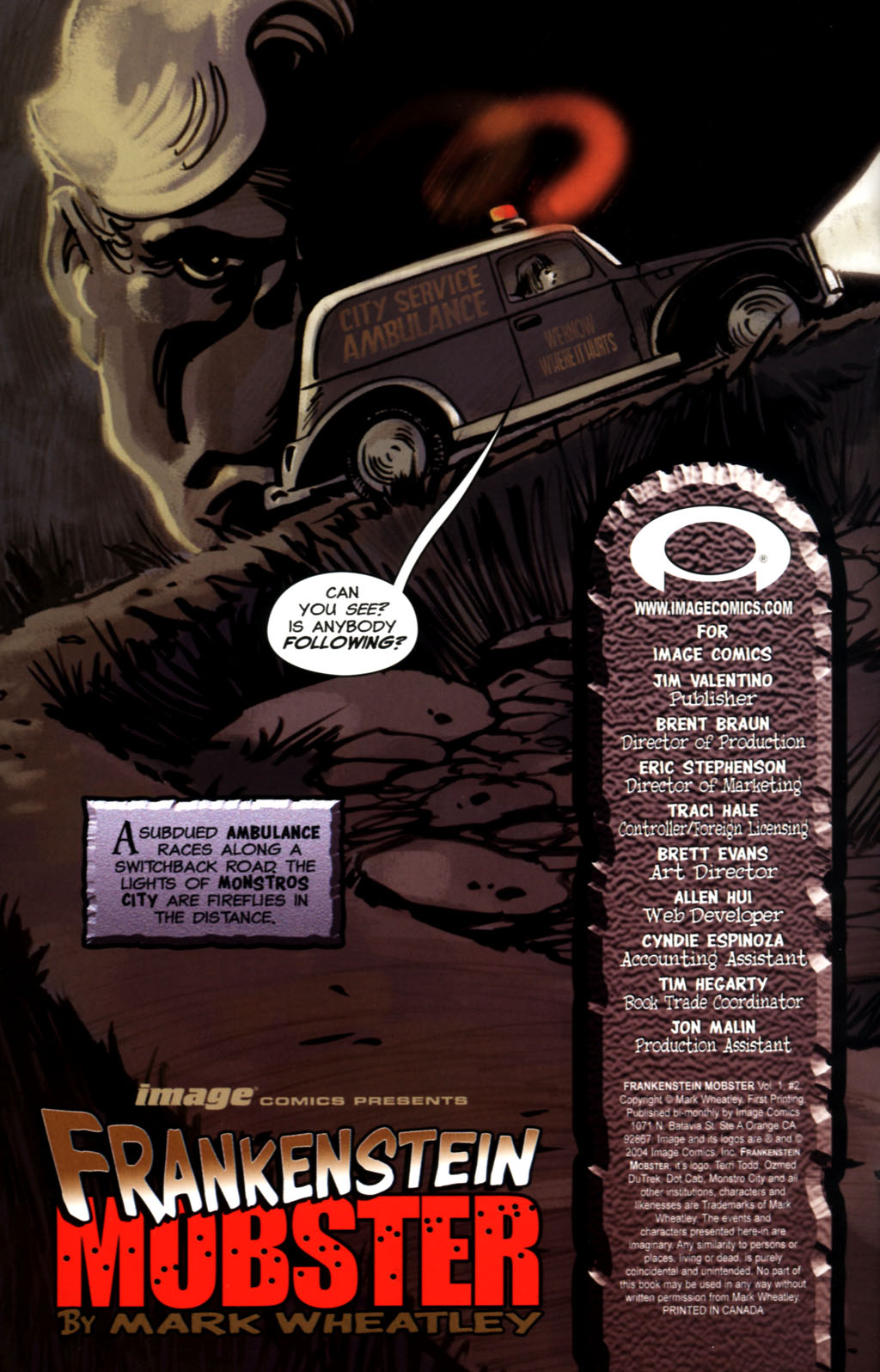 Read online Frankenstein Mobster comic -  Issue #2 - 2