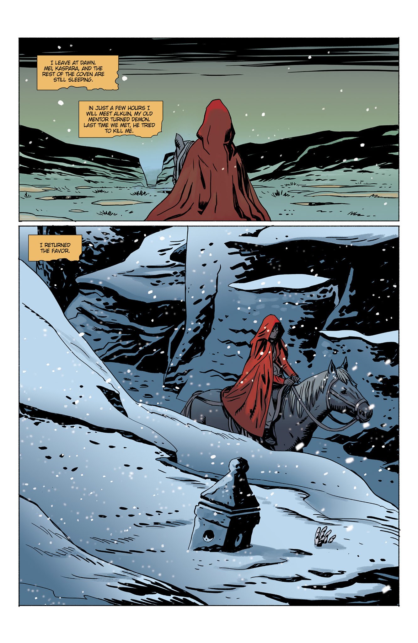 Read online The Portent: Ashes comic -  Issue # TPB - 86