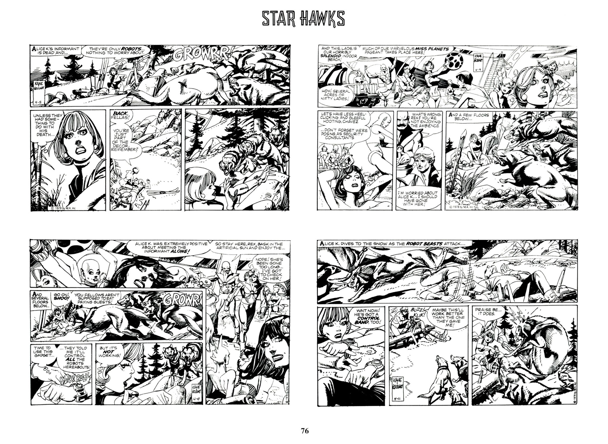 Read online Star Hawks: The Complete Series comic -  Issue # TPB - 76