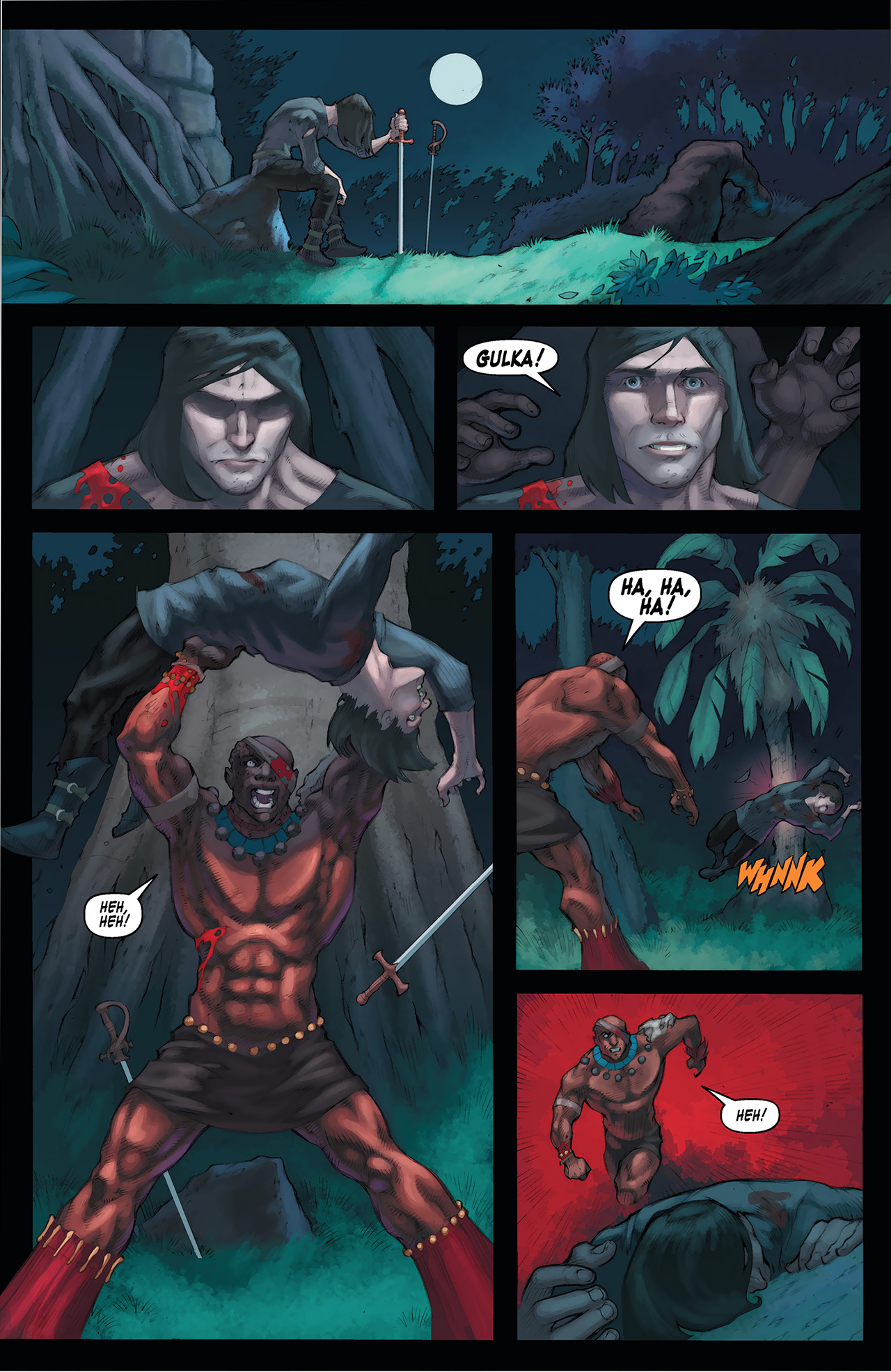 Read online Solomon Kane: Red Shadows comic -  Issue #4 - 22