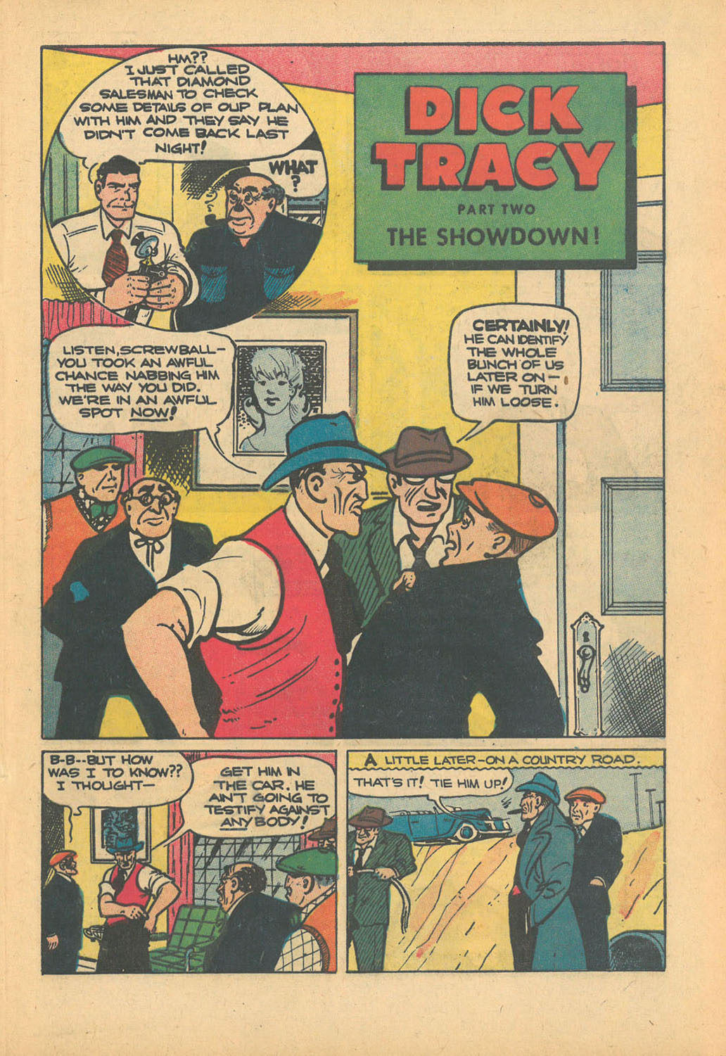 Read online Dick Tracy comic -  Issue #134 - 19