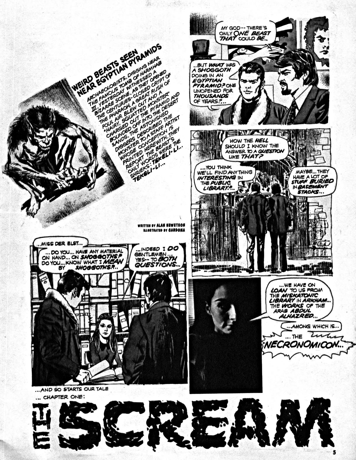 Read online Nightmare (1970) comic -  Issue #20 - 5