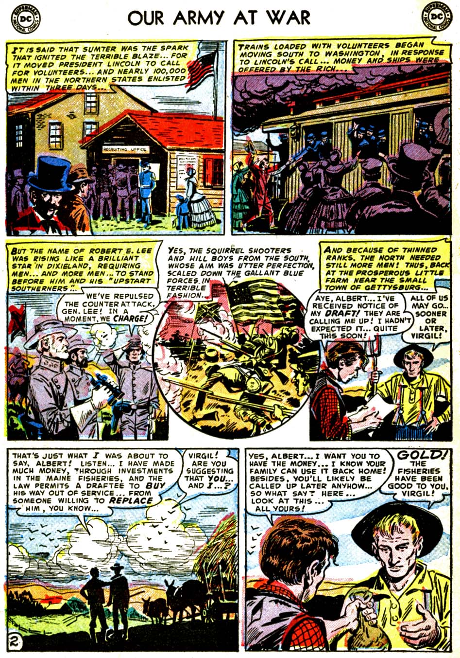Read online Our Army at War (1952) comic -  Issue #19 - 22