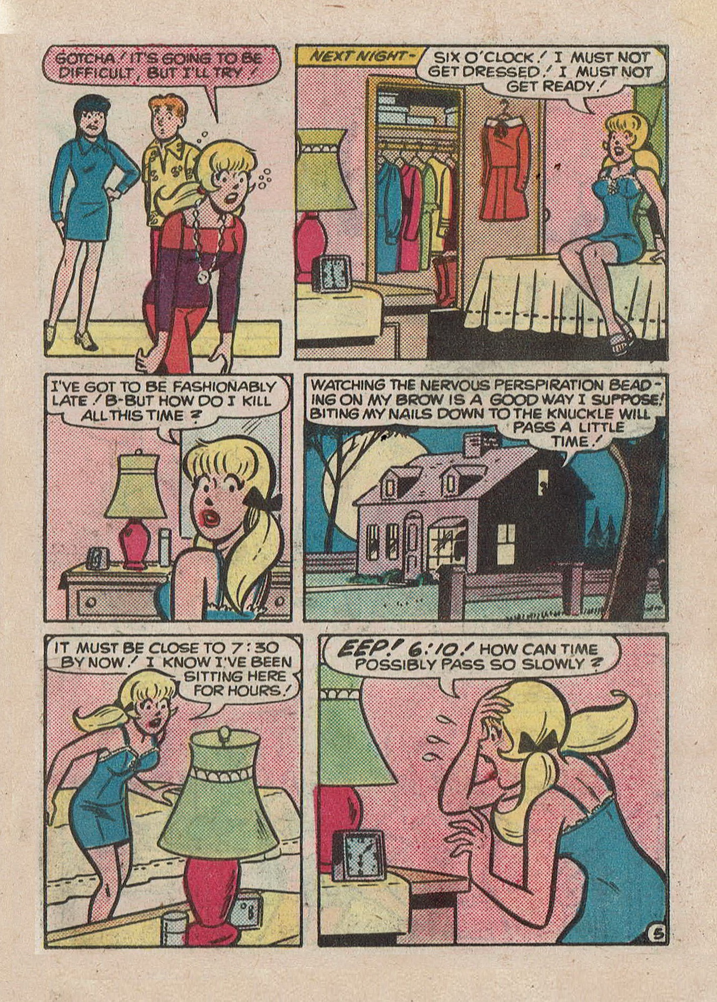 Read online Betty and Veronica Digest Magazine comic -  Issue #31 - 47