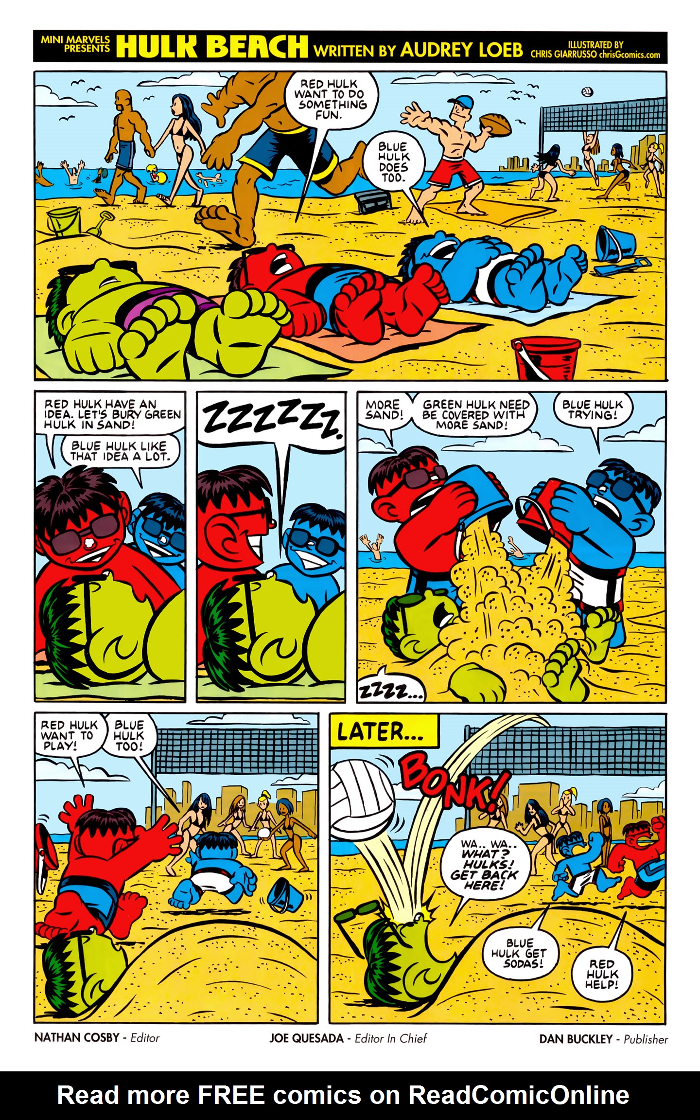 Read online Hulk-Sized Mini-Hulks comic -  Issue # Full - 9
