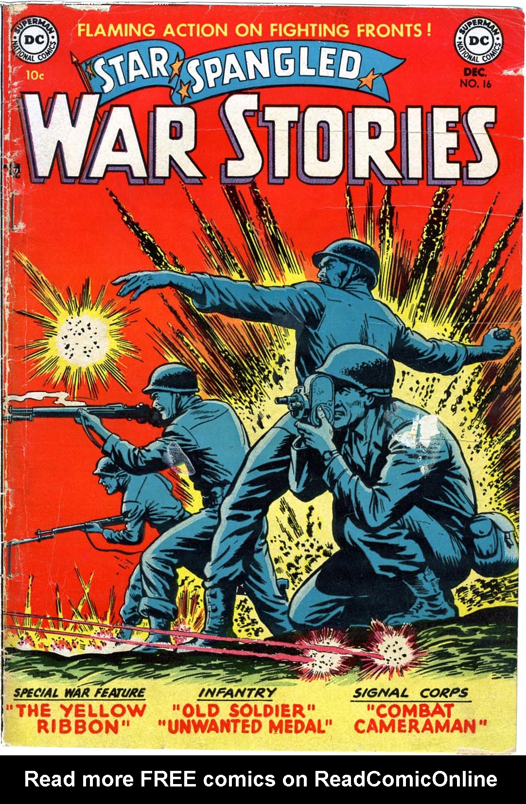 Read online Star Spangled War Stories (1952) comic -  Issue #16 - 1