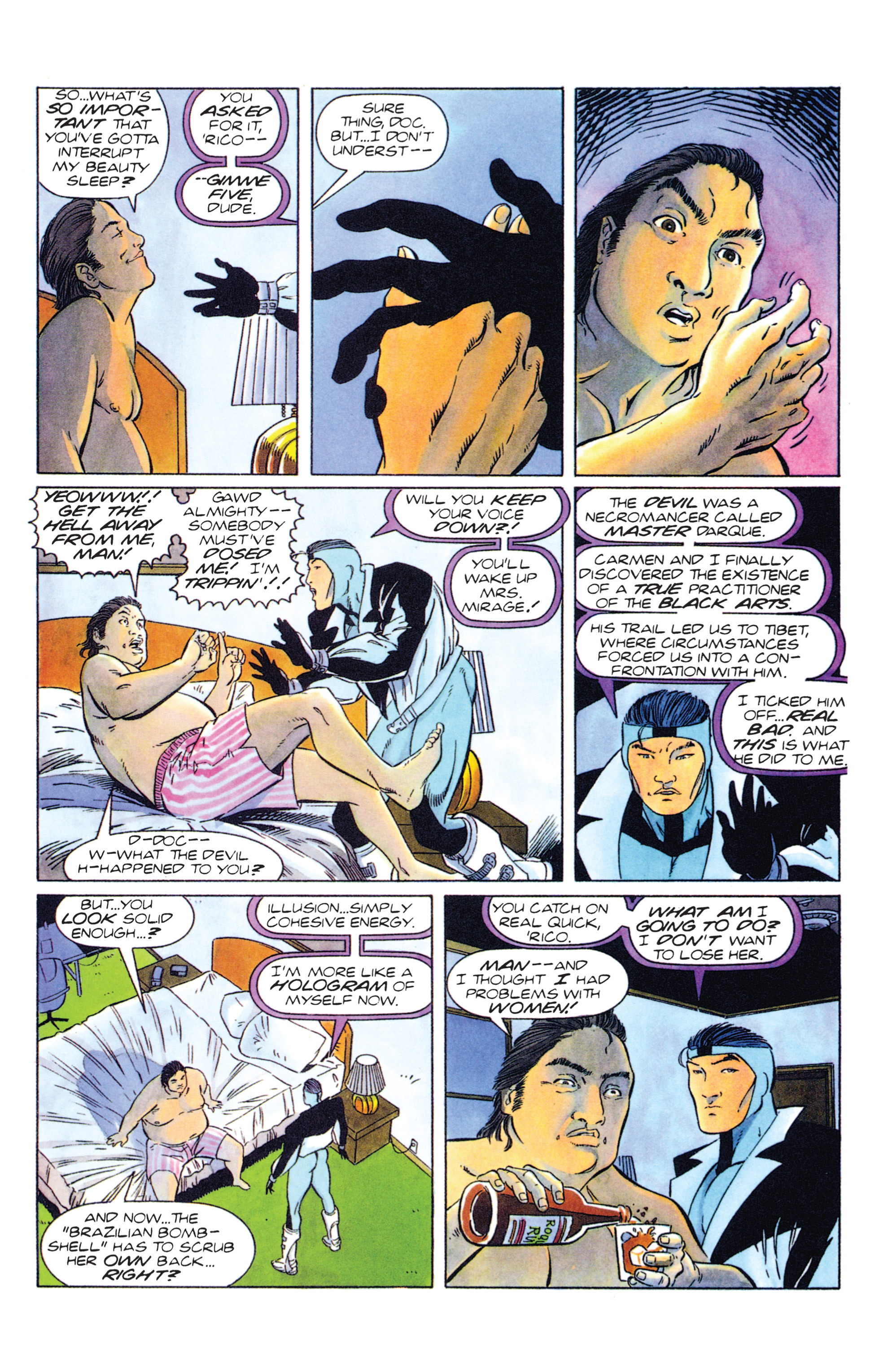 Read online The Second Life of Doctor Mirage comic -  Issue #3 - 16