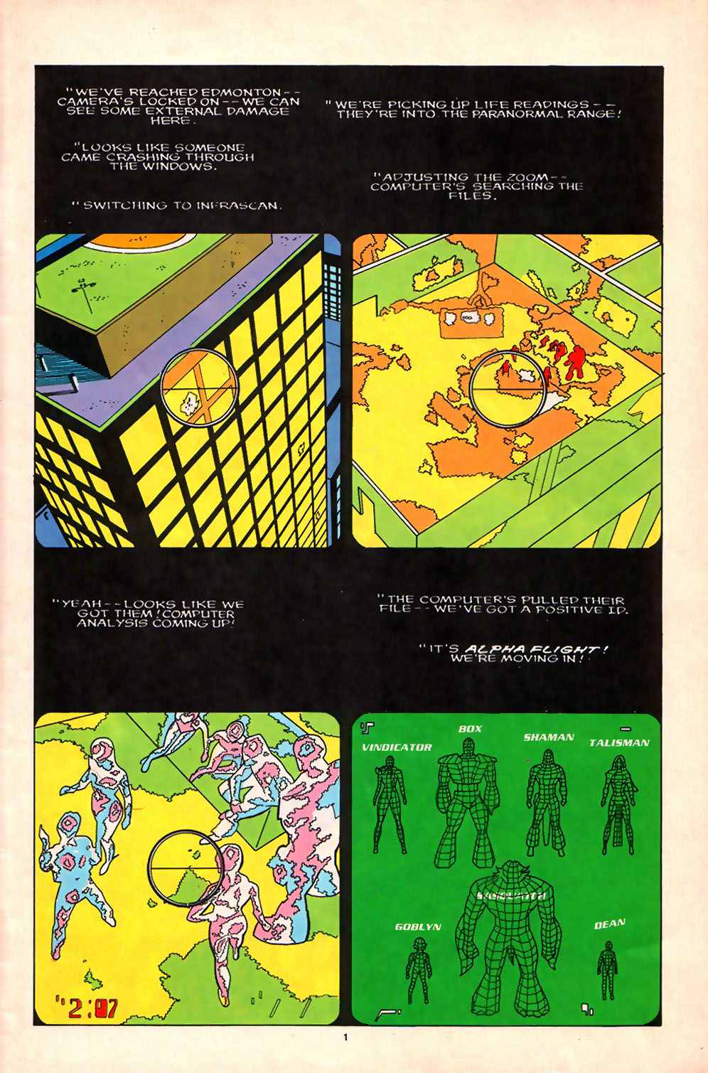 Read online Alpha Flight (1983) comic -  Issue #71 - 3