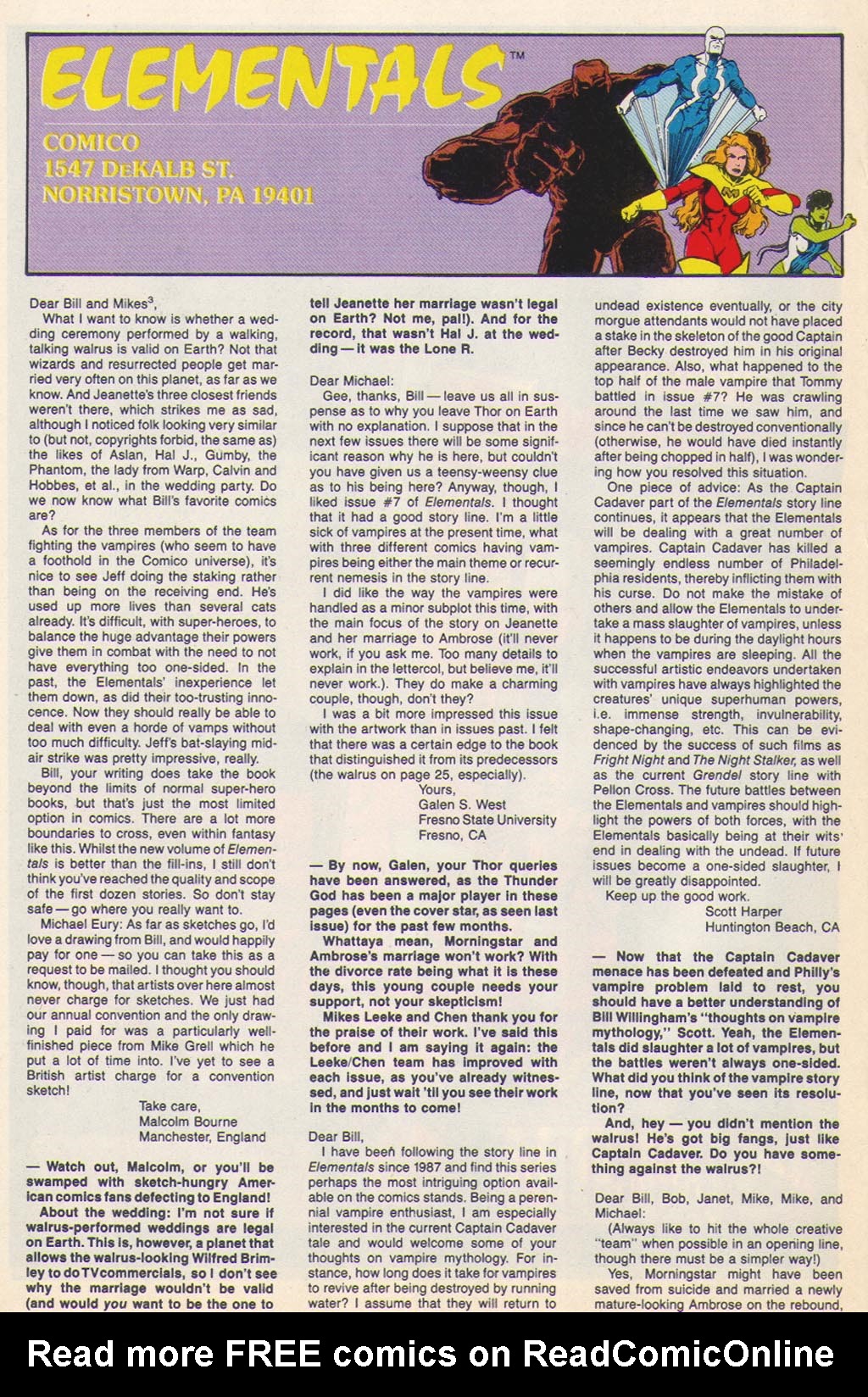Read online Elementals (1989) comic -  Issue #12 - 28