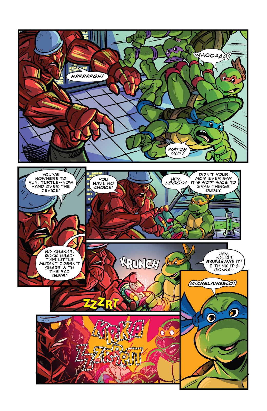 Teenage Mutant Ninja Turtles: Saturday Morning Adventures issue 2 - Page 12