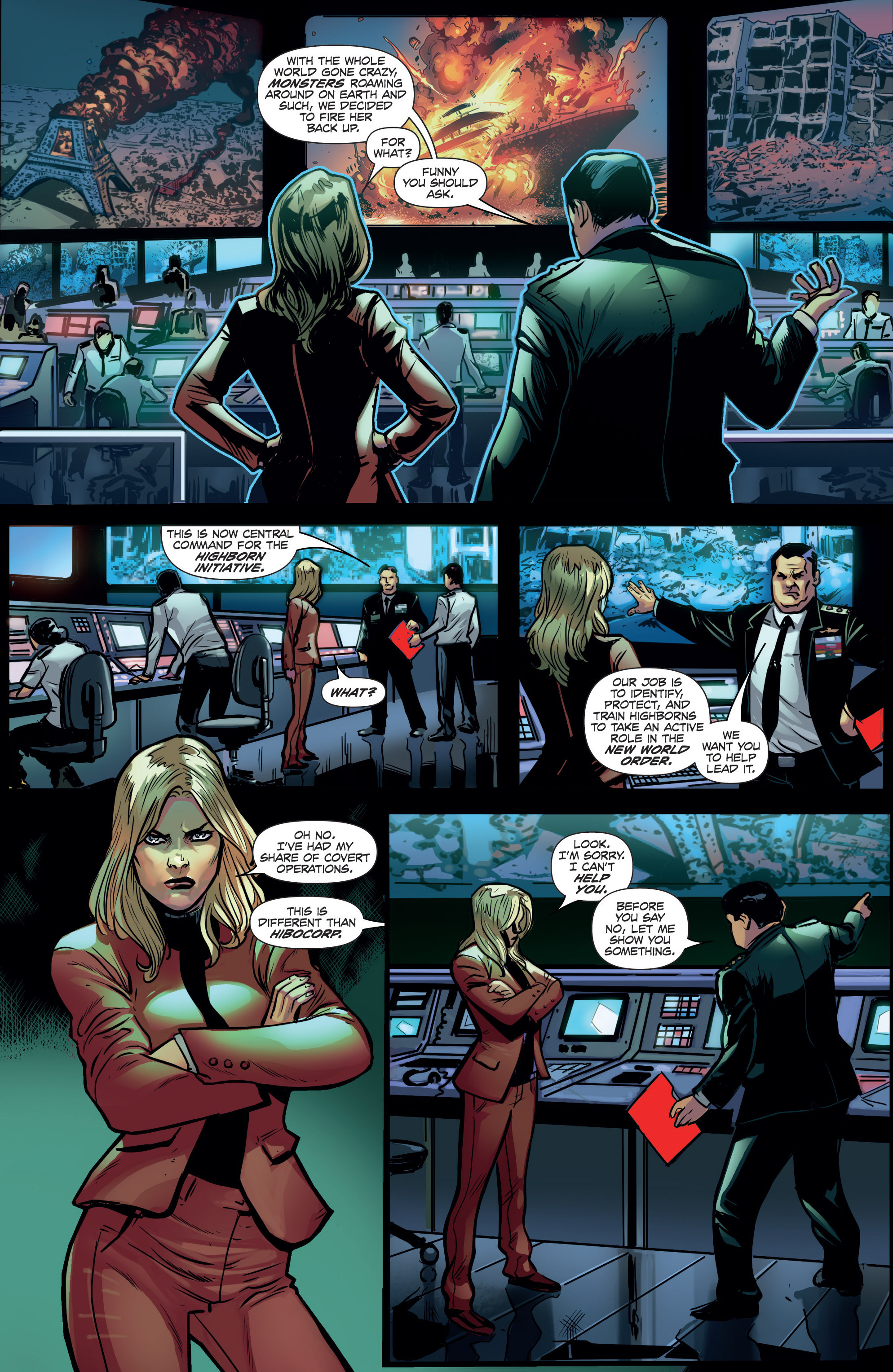 Read online Red Agent comic -  Issue #1 - 11