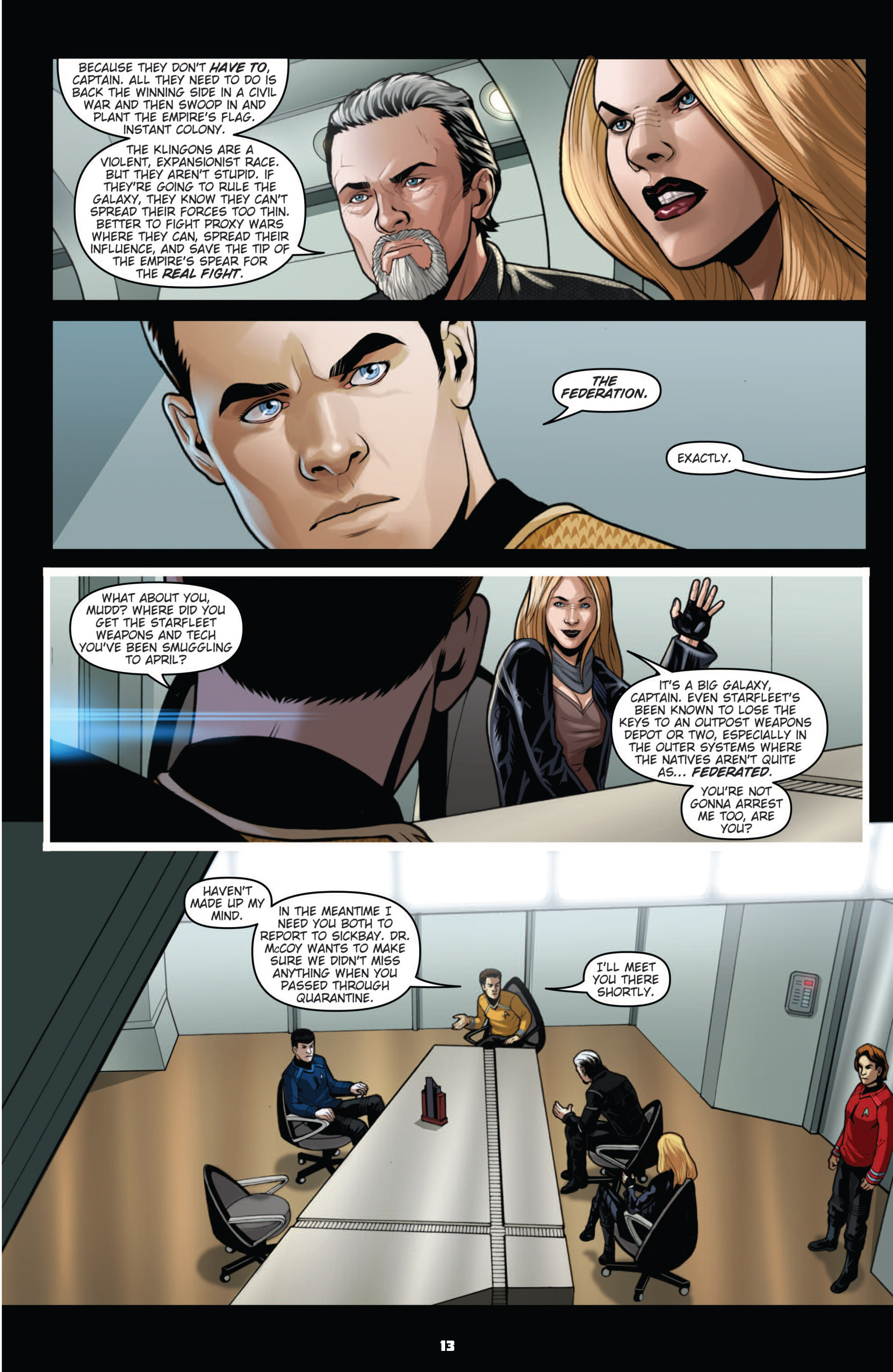 Read online Star Trek: Countdown To Darkness comic -  Issue #3 - 16