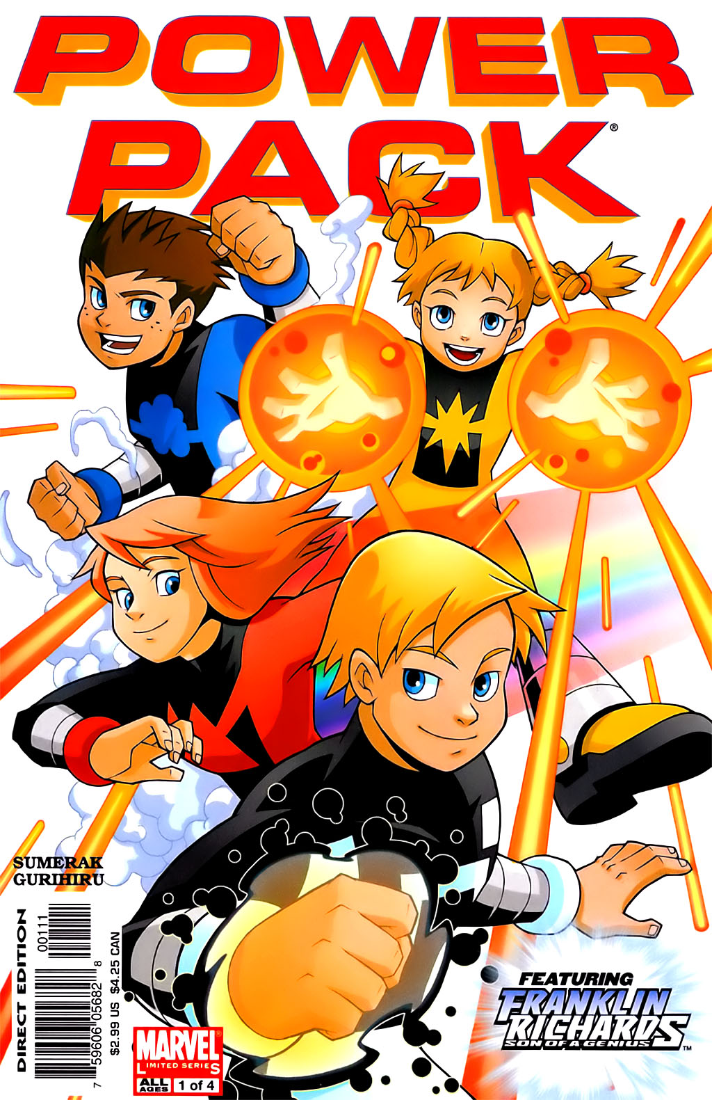 Read online Power Pack (2005) comic Issue 1