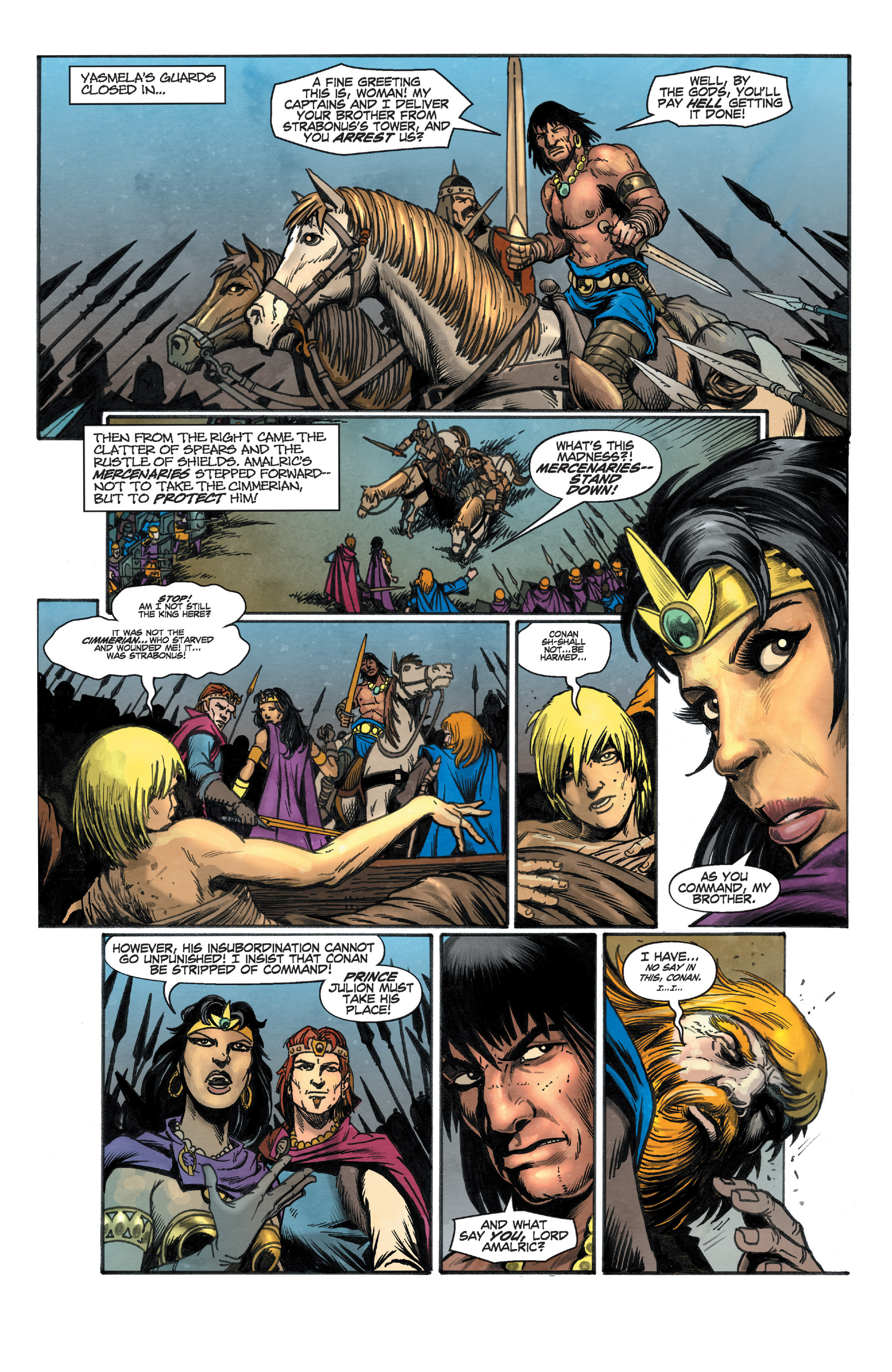 Read online Conan Chronicles Epic Collection comic -  Issue # TPB The Battle of Shamla Pass (Part 3) - 38