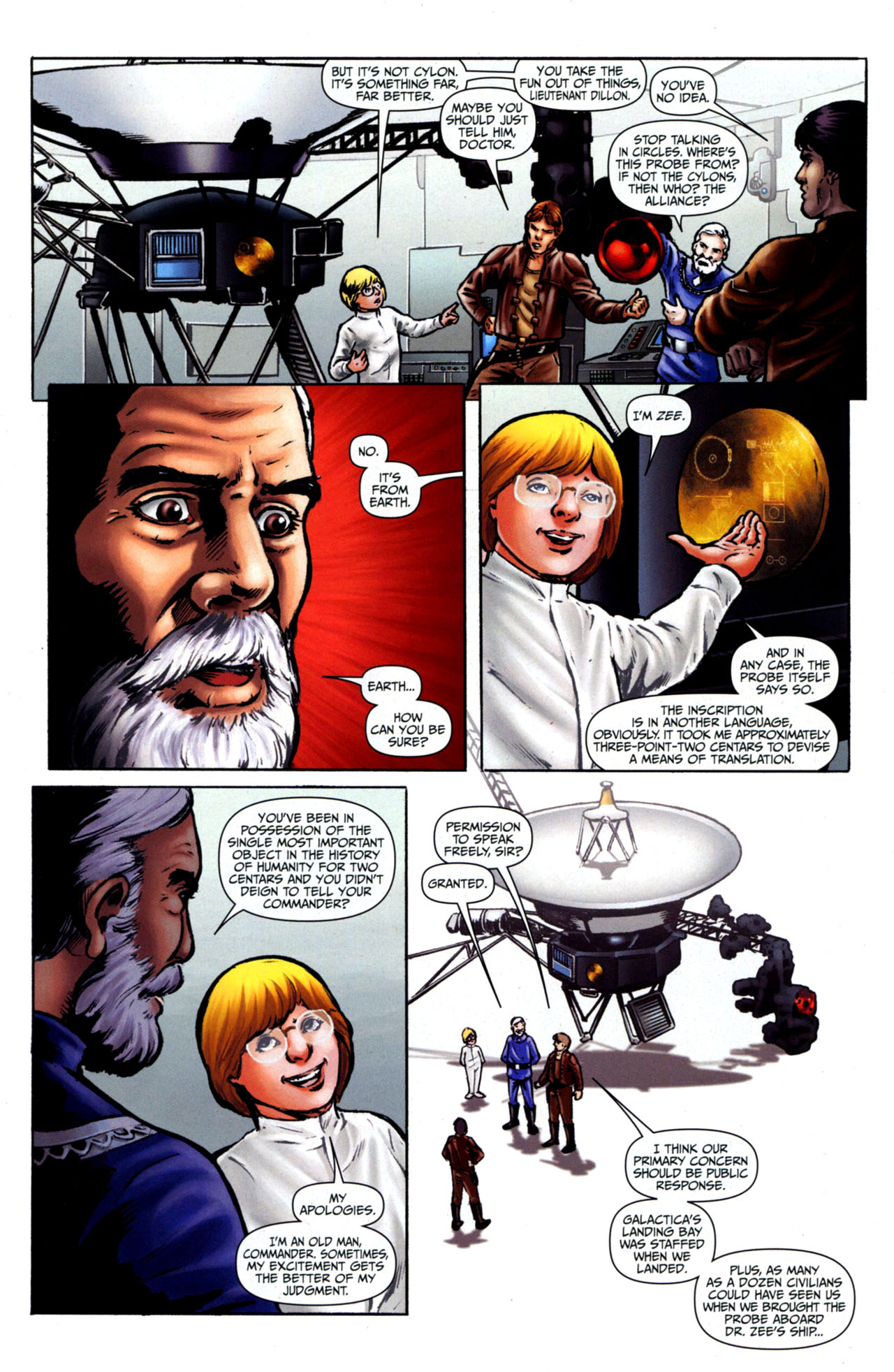 Read online Galactica 1980 comic -  Issue #1 - 10