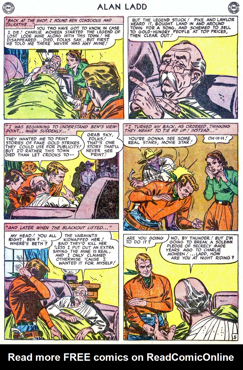 Read online Adventures of Alan Ladd comic -  Issue #6 - 25